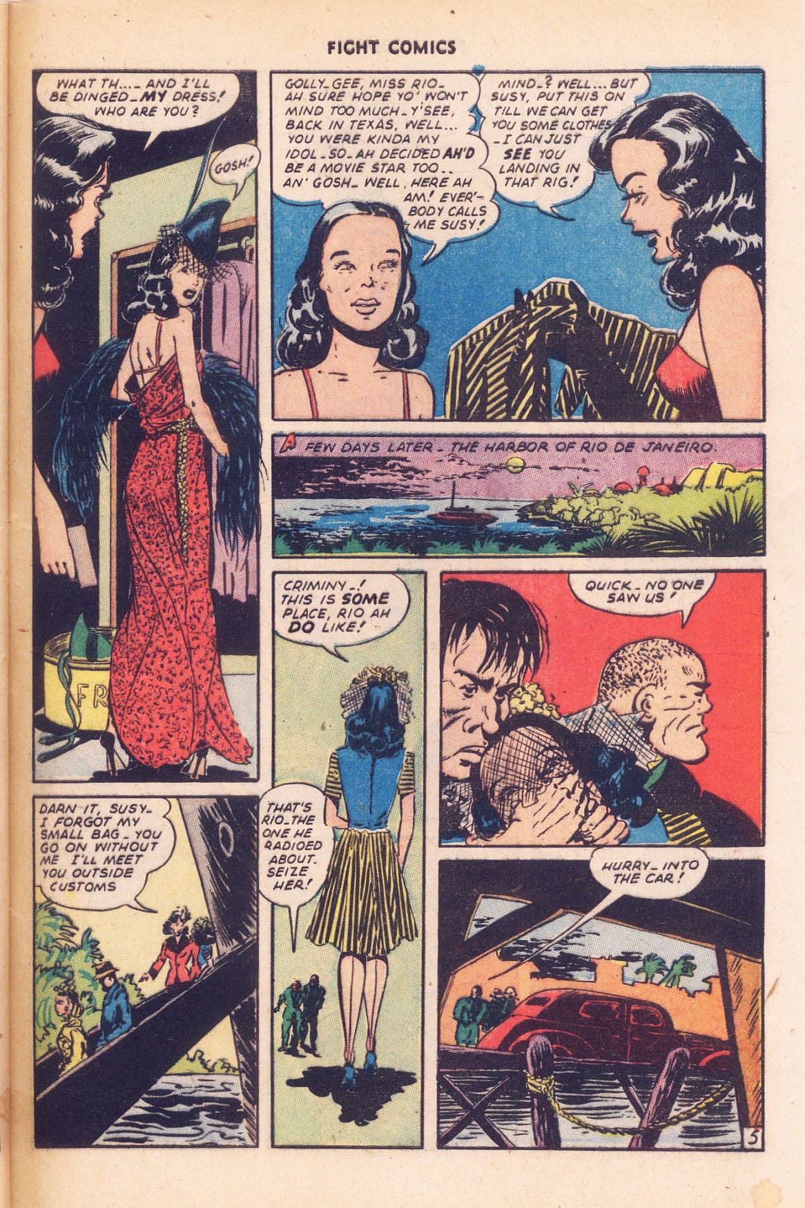 Read online Fight Comics comic -  Issue #38 - 45