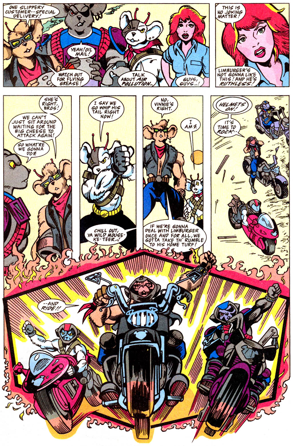 Read online Biker Mice from Mars comic -  Issue #2 - 18