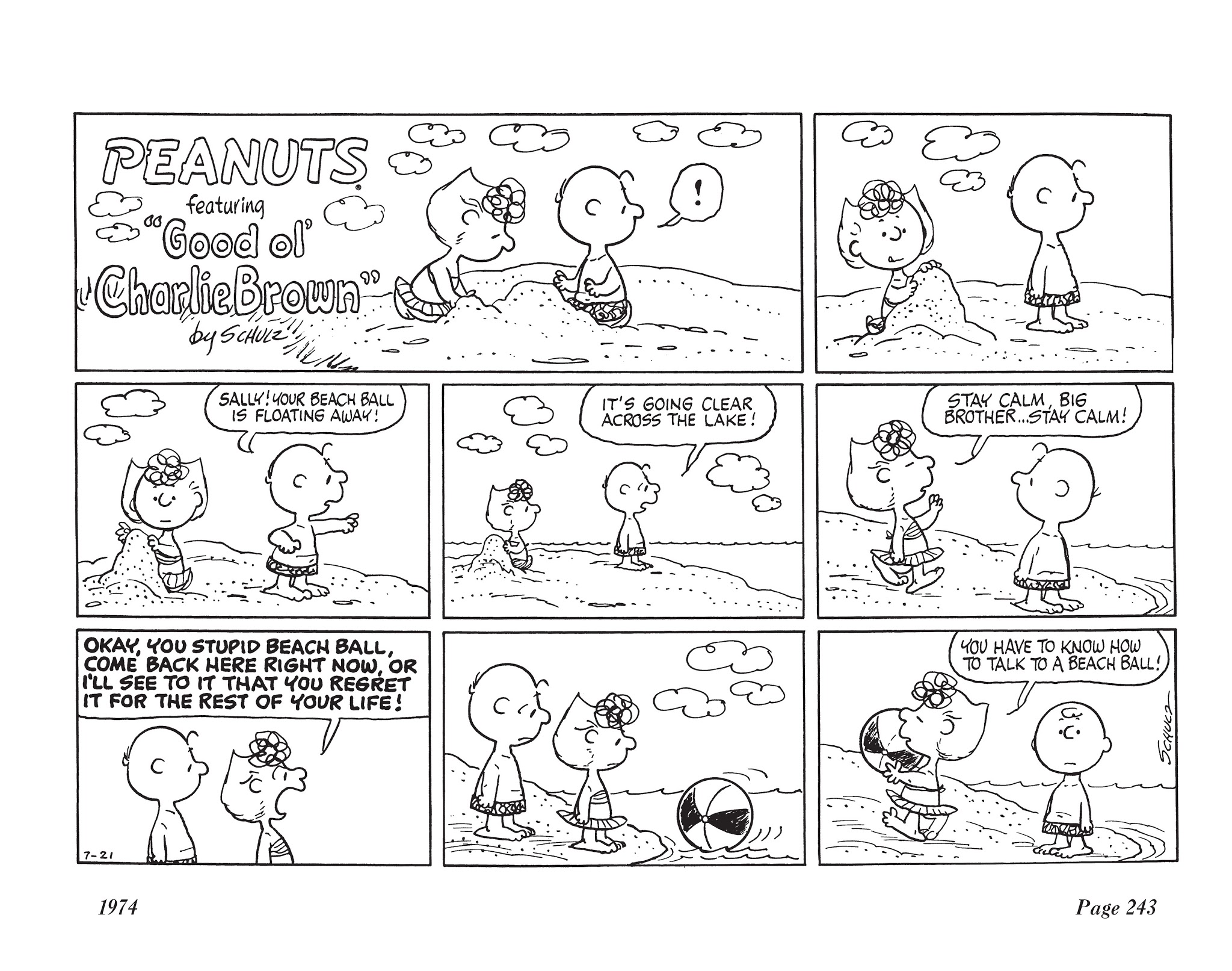Read online The Complete Peanuts comic -  Issue # TPB 12 - 257