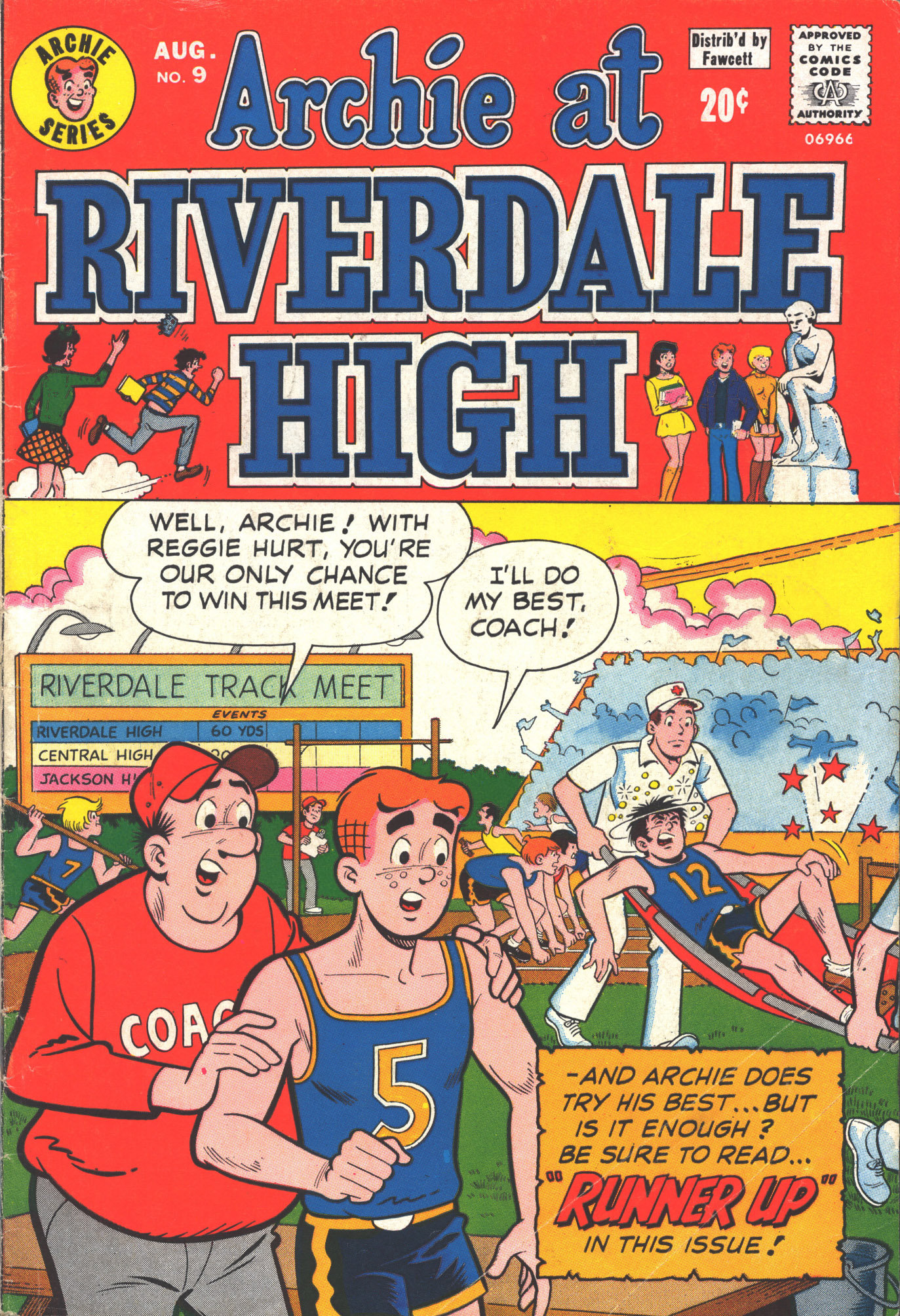 Read online Archie at Riverdale High (1972) comic -  Issue #9 - 1