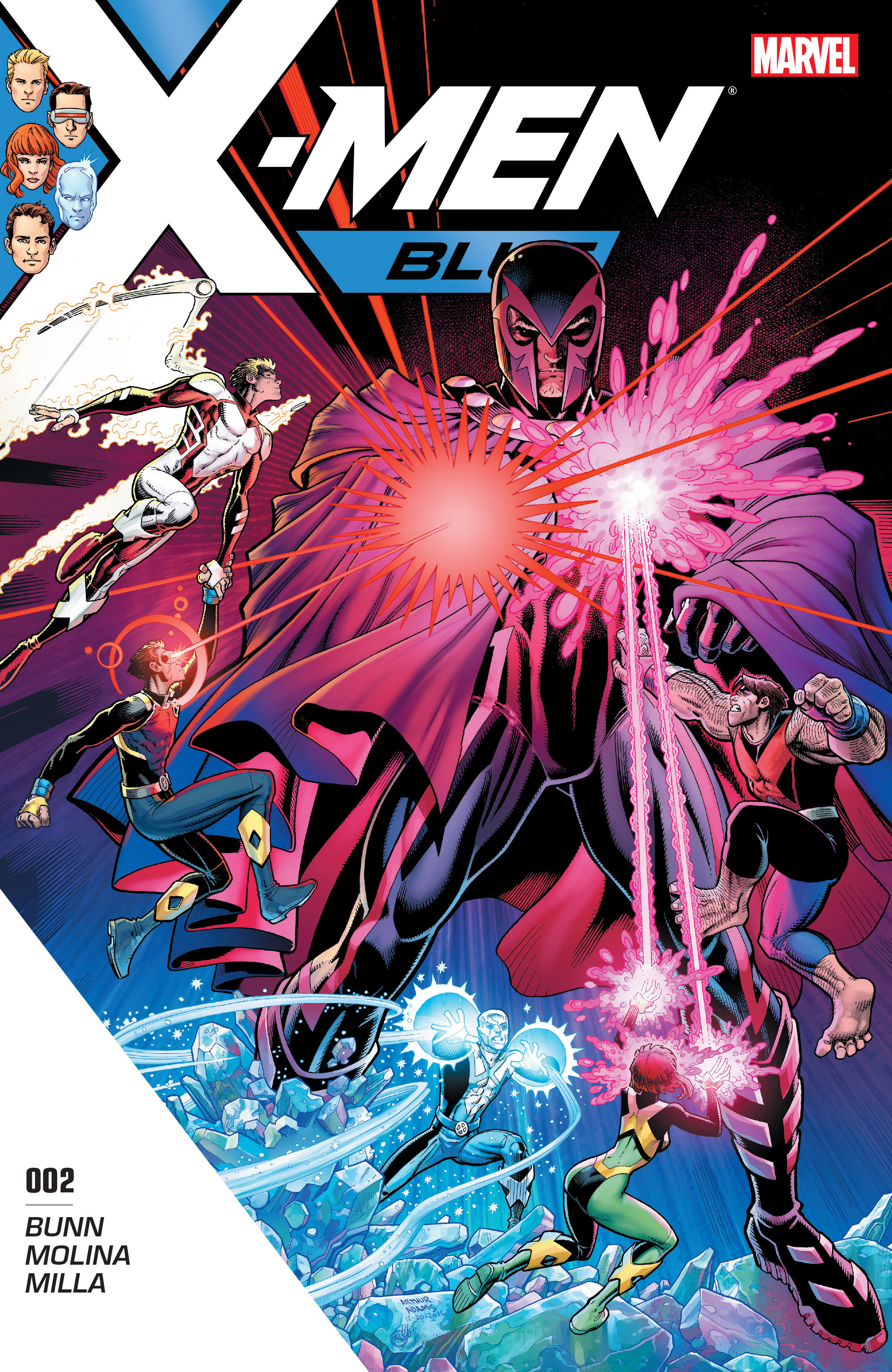 Read online X-Men: Blue comic -  Issue #2 - 1