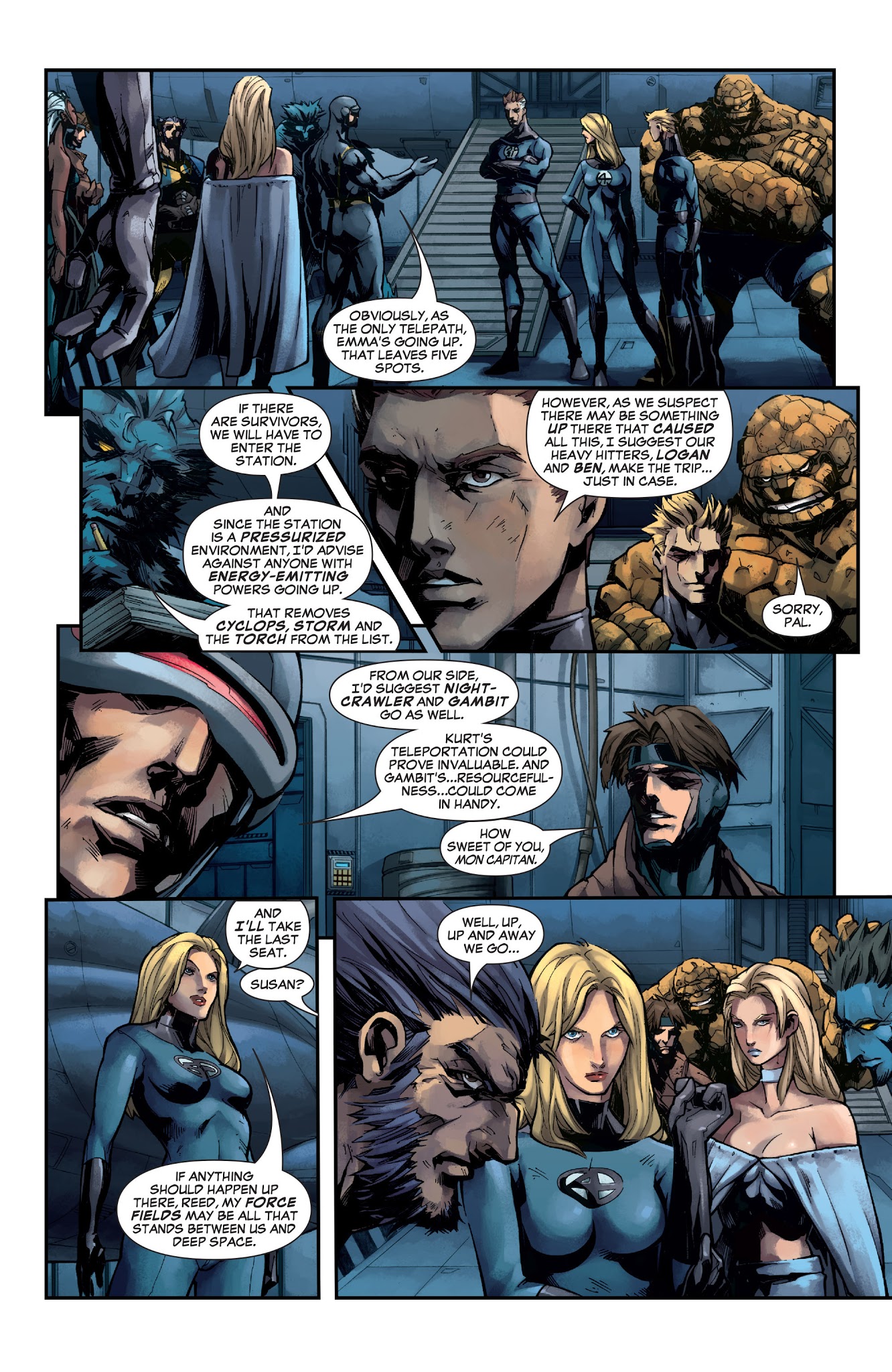Read online X-Men/Fantastic Four comic -  Issue #1 - 20