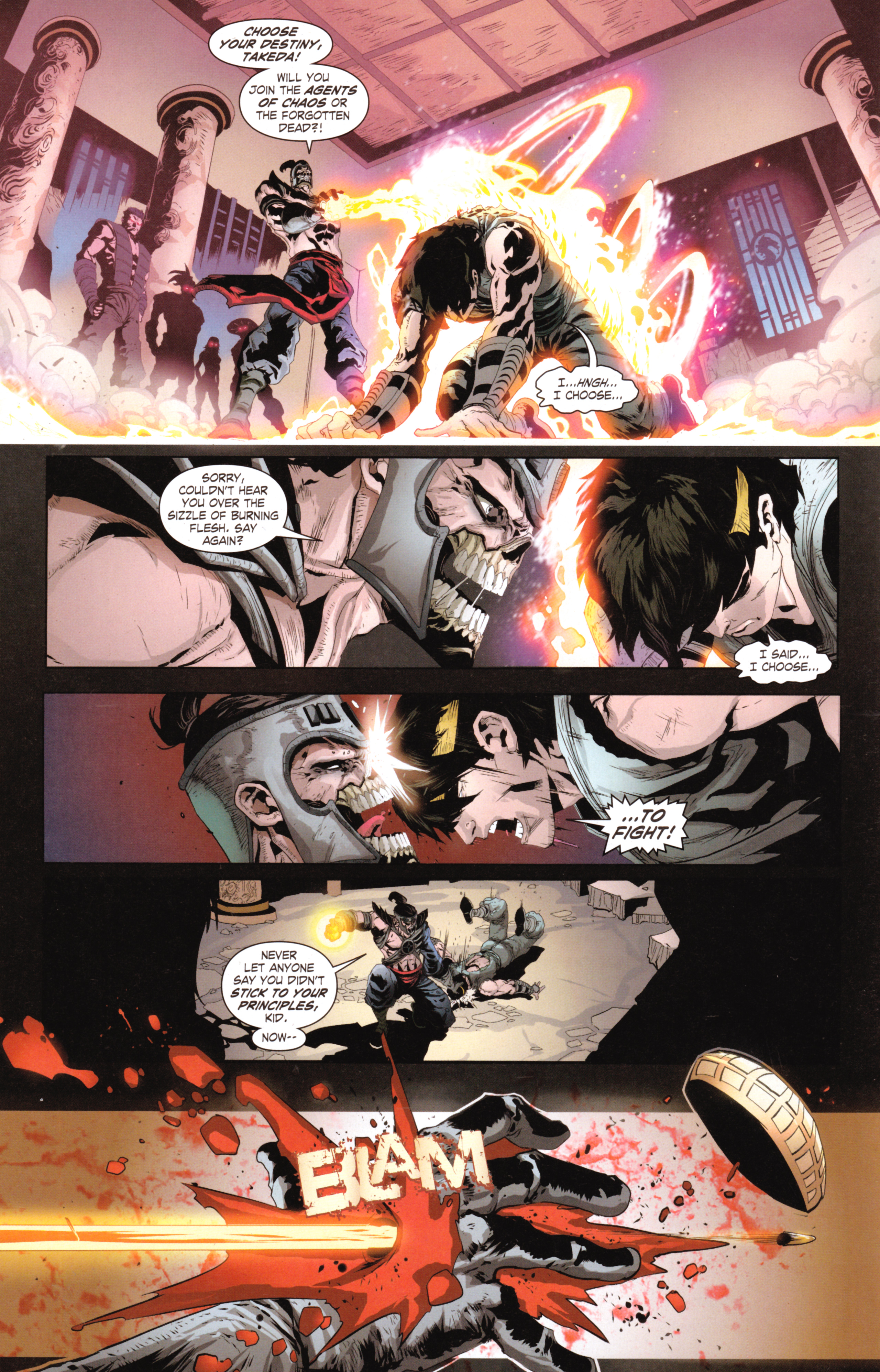 Read online Mortal Kombat X [II] comic -  Issue #11 - 20