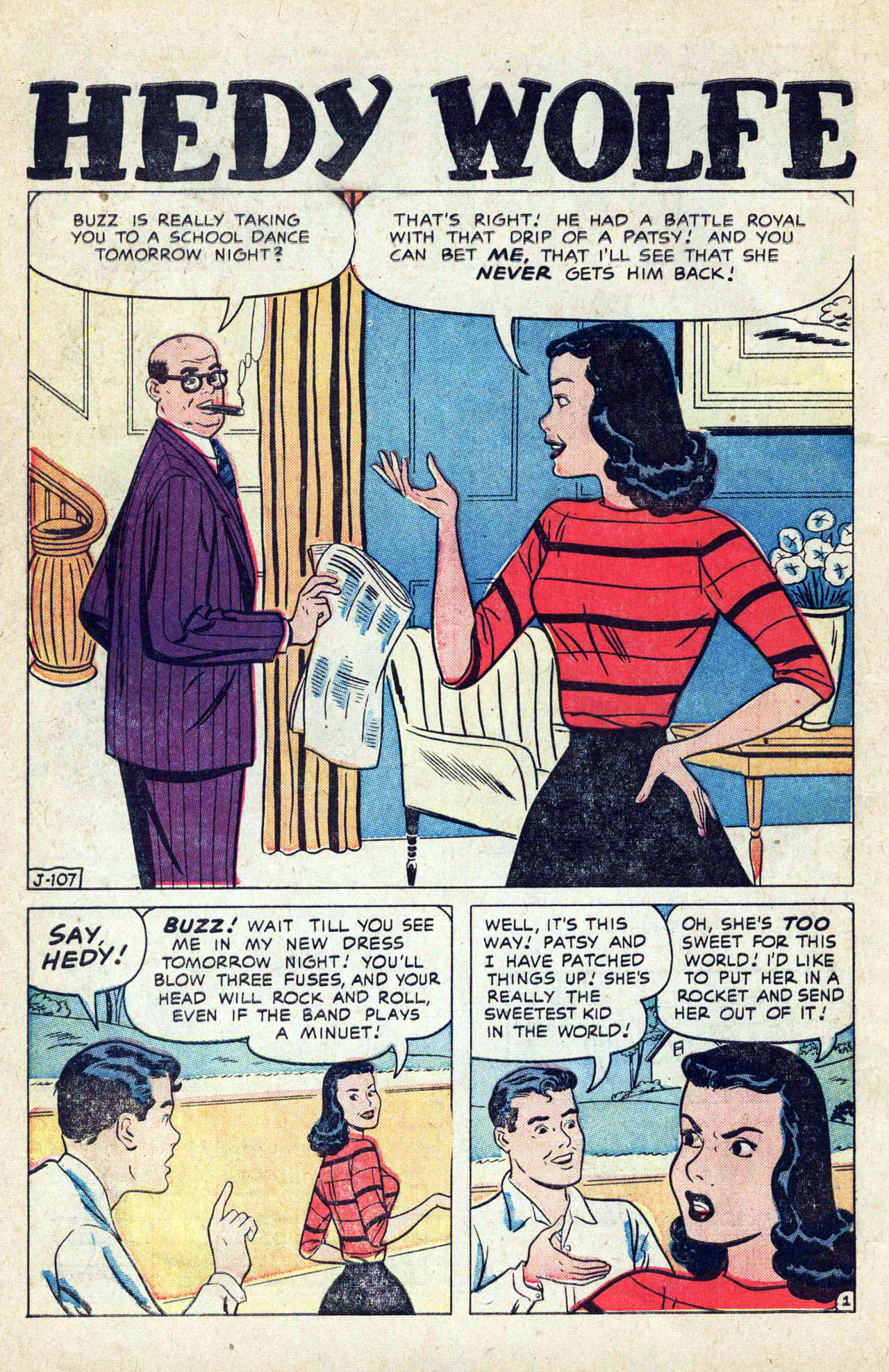 Read online Patsy and her Pals comic -  Issue #22 - 10