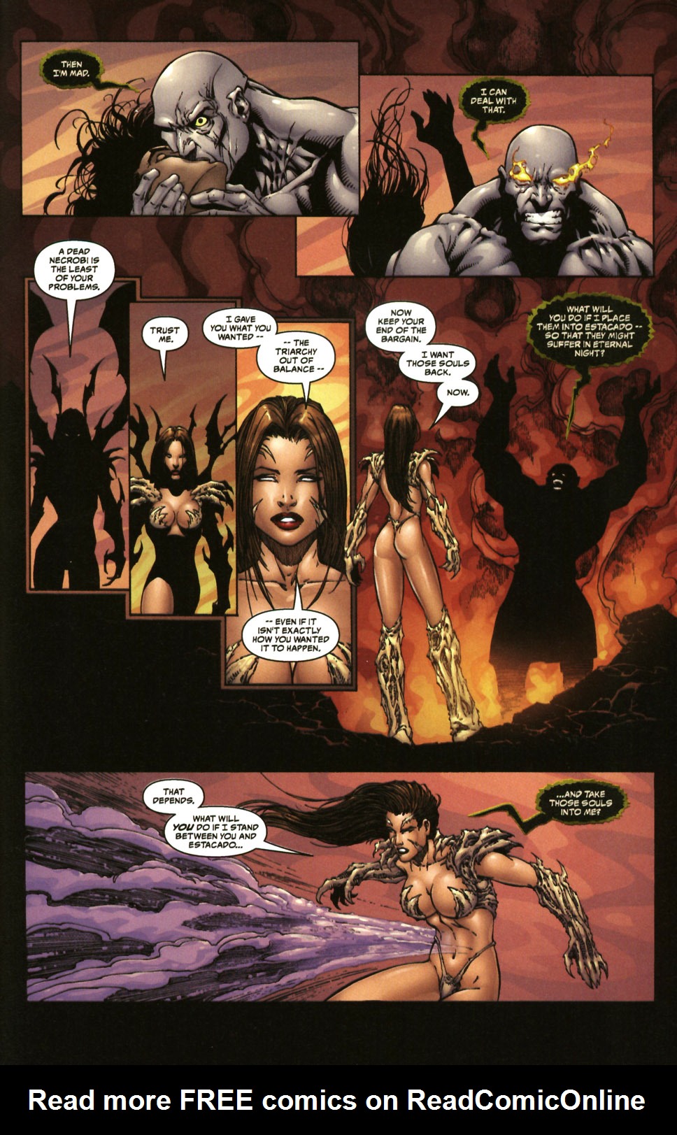 Read online The Darkness/Witchblade comic -  Issue # Full - 23