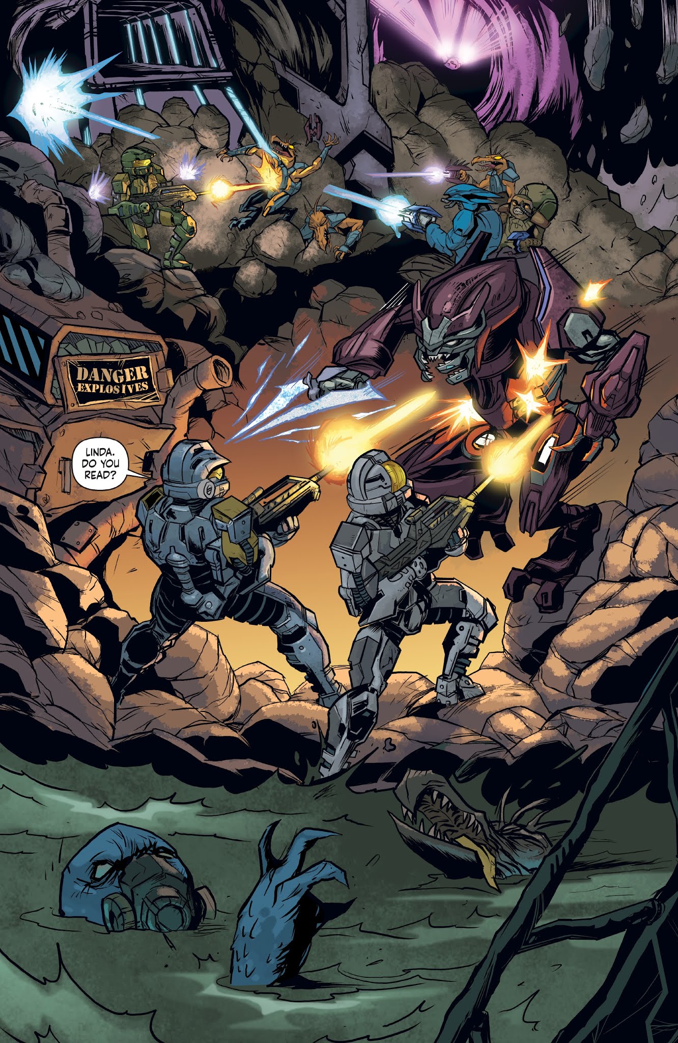 Read online Halo: Collateral Damage comic -  Issue #3 - 3