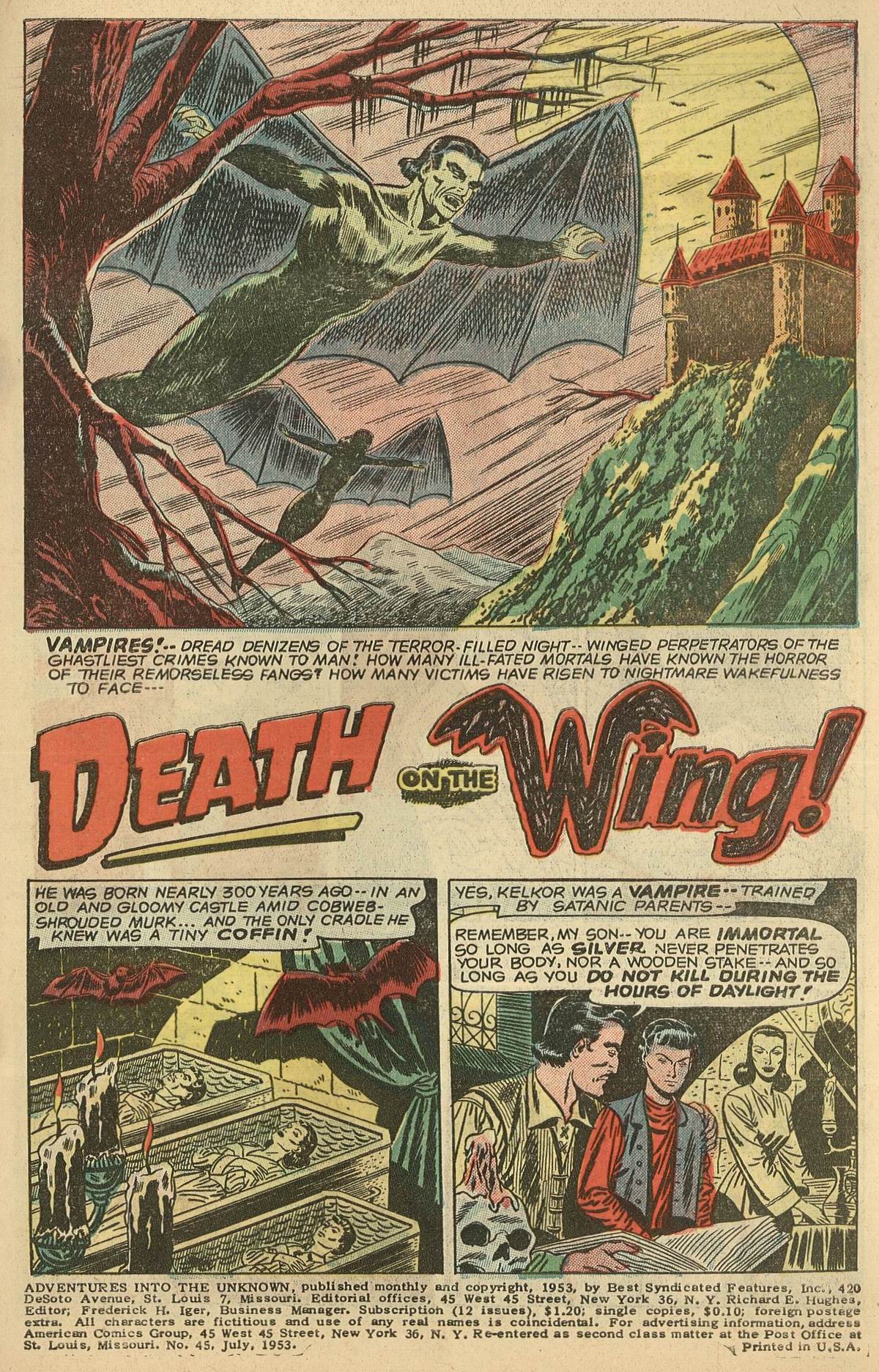 Read online Adventures Into The Unknown comic -  Issue #45 - 3