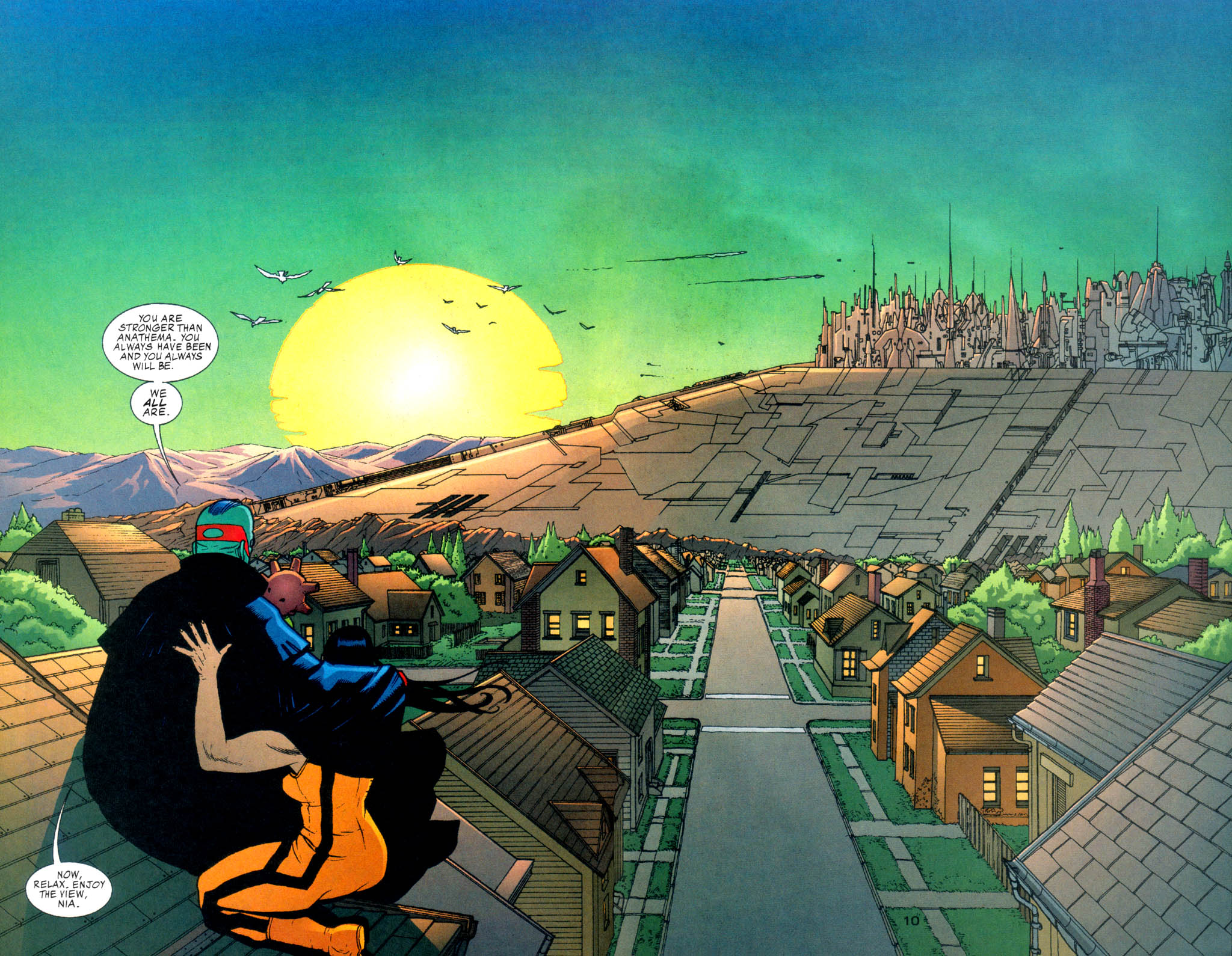 Read online Haven: The Broken City comic -  Issue #8 - 10