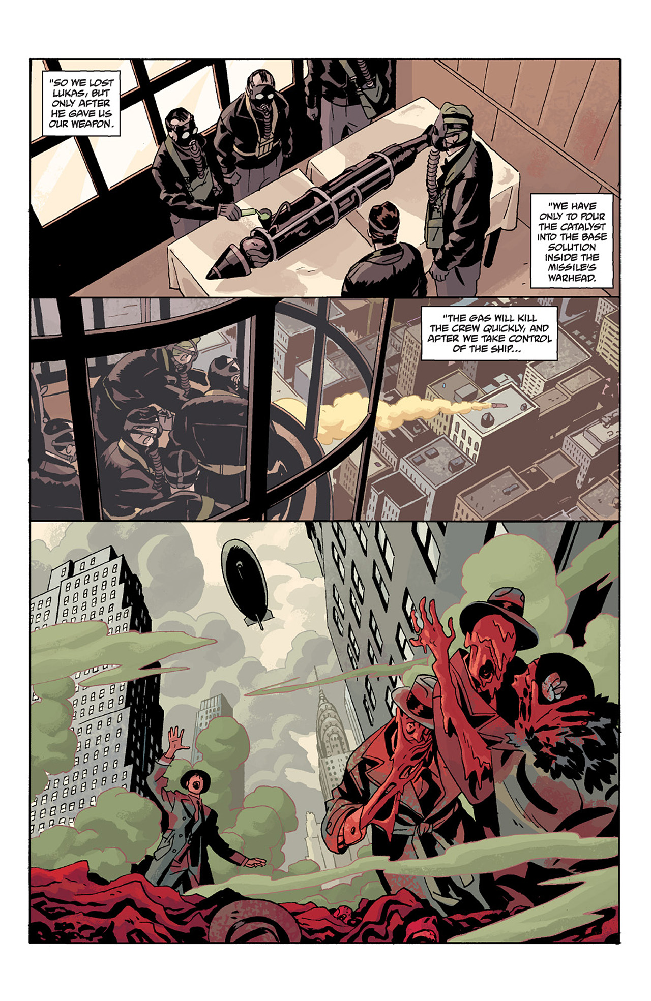 Read online Lobster Johnson: Caput Mortuum comic -  Issue # Full - 20
