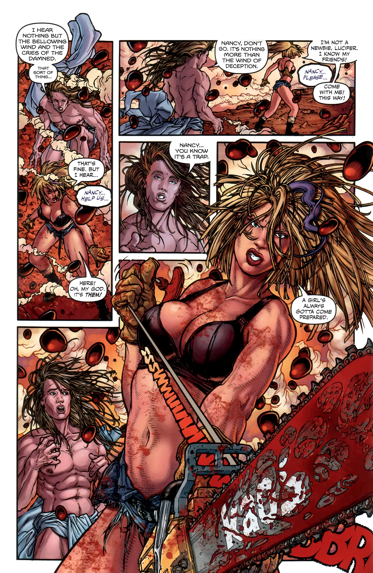 Read online Nancy in Hell comic -  Issue #2 - 18