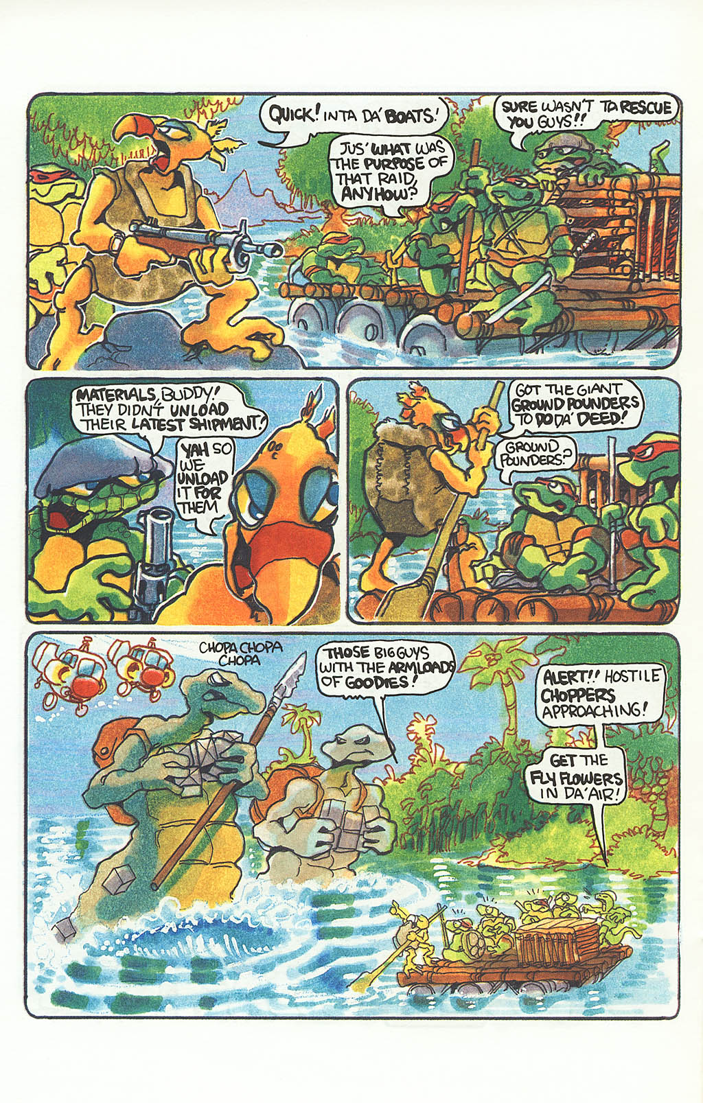 Read online Teenage Mutant Ninja Turtles: "Times" Pipeline comic -  Issue # Full - 20