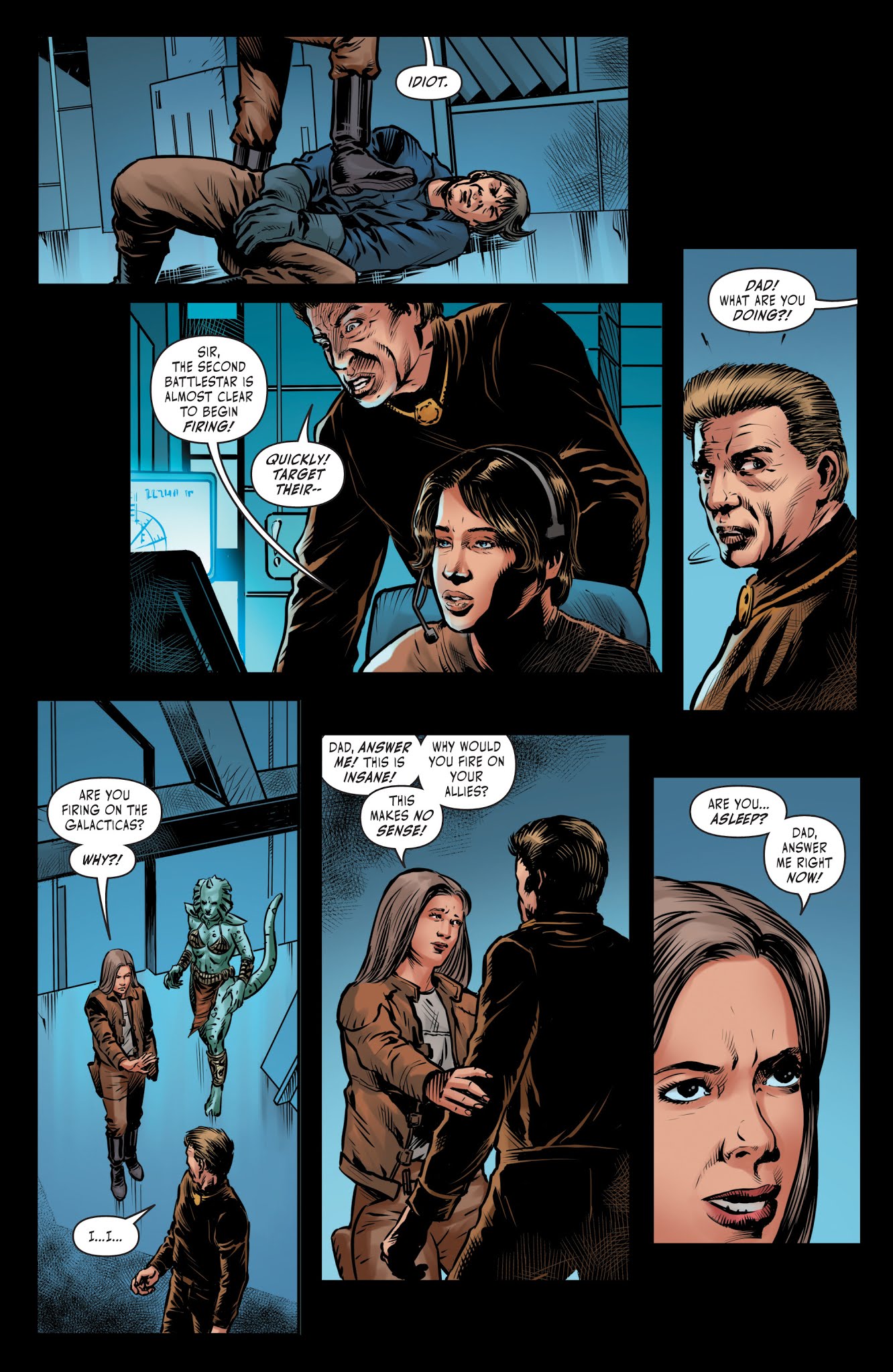 Read online Battlestar Galactica BSG vs. BSG comic -  Issue #6 - 13
