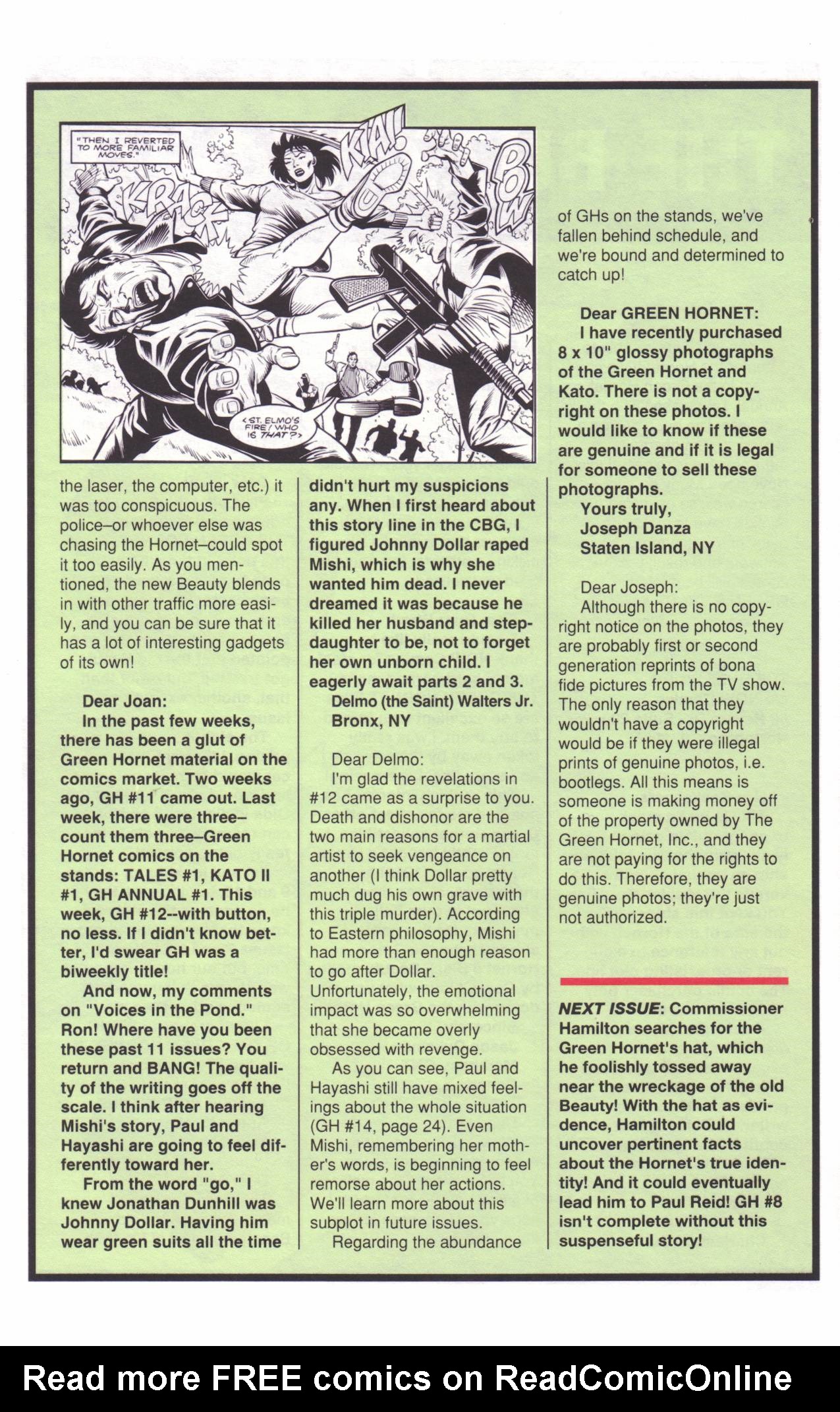 Read online The Green Hornet (1991) comic -  Issue #15 - 23