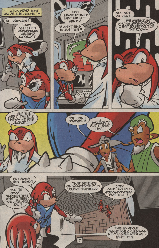 Read online Knuckles the Echidna comic -  Issue #27 - 11