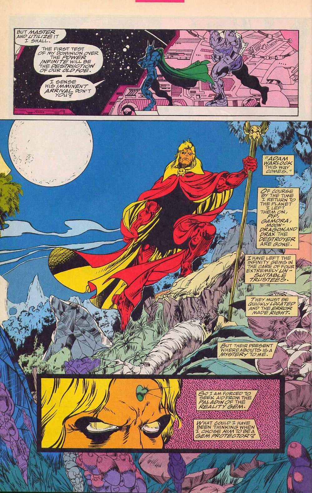 Read online Warlock and the Infinity Watch comic -  Issue #5 - 6