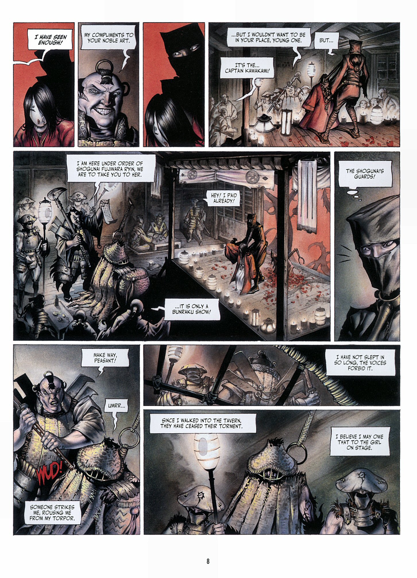 Read online Legend of the Scarlet Blades comic -  Issue # TPB - 9