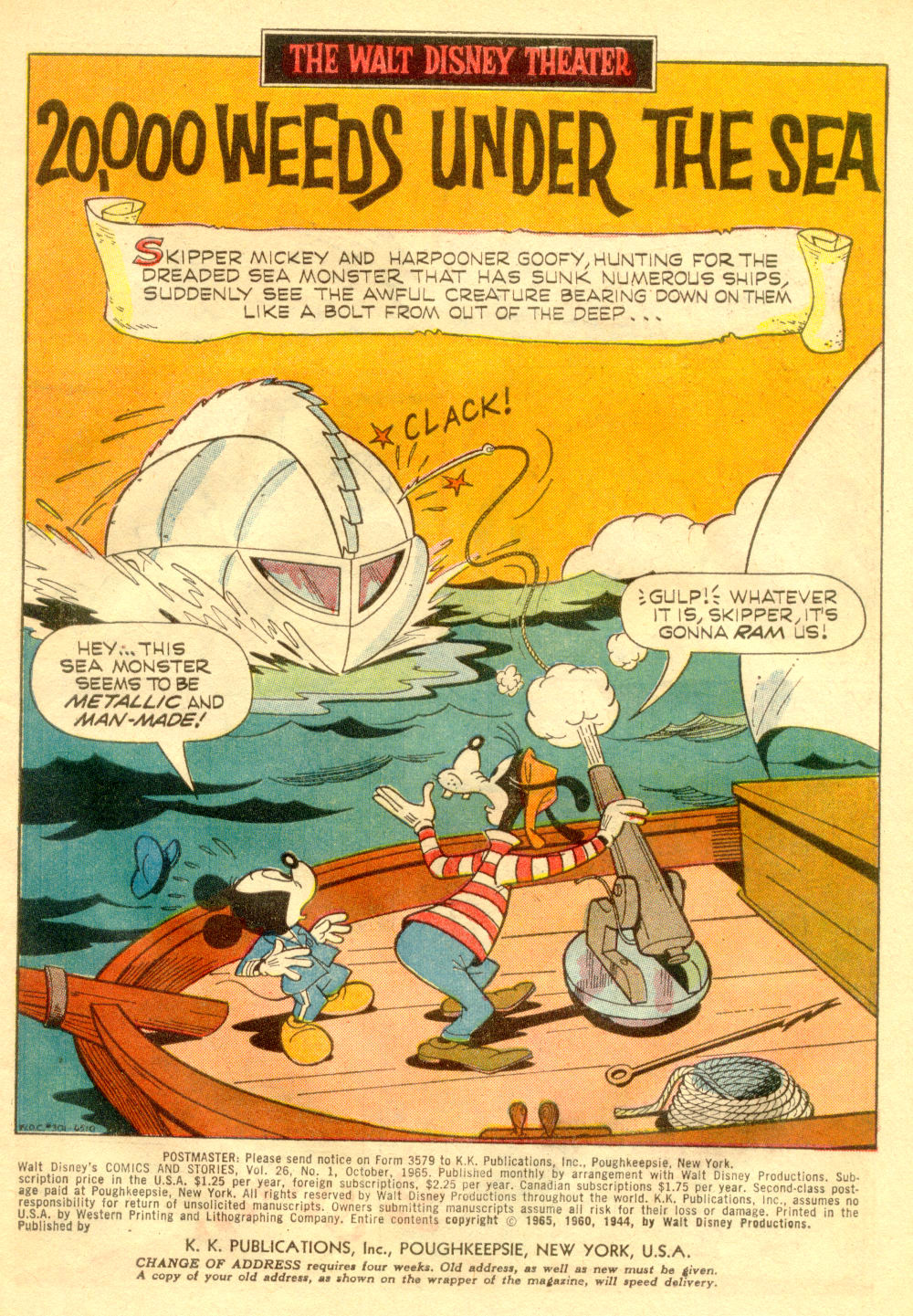 Read online Walt Disney's Comics and Stories comic -  Issue #301 - 2