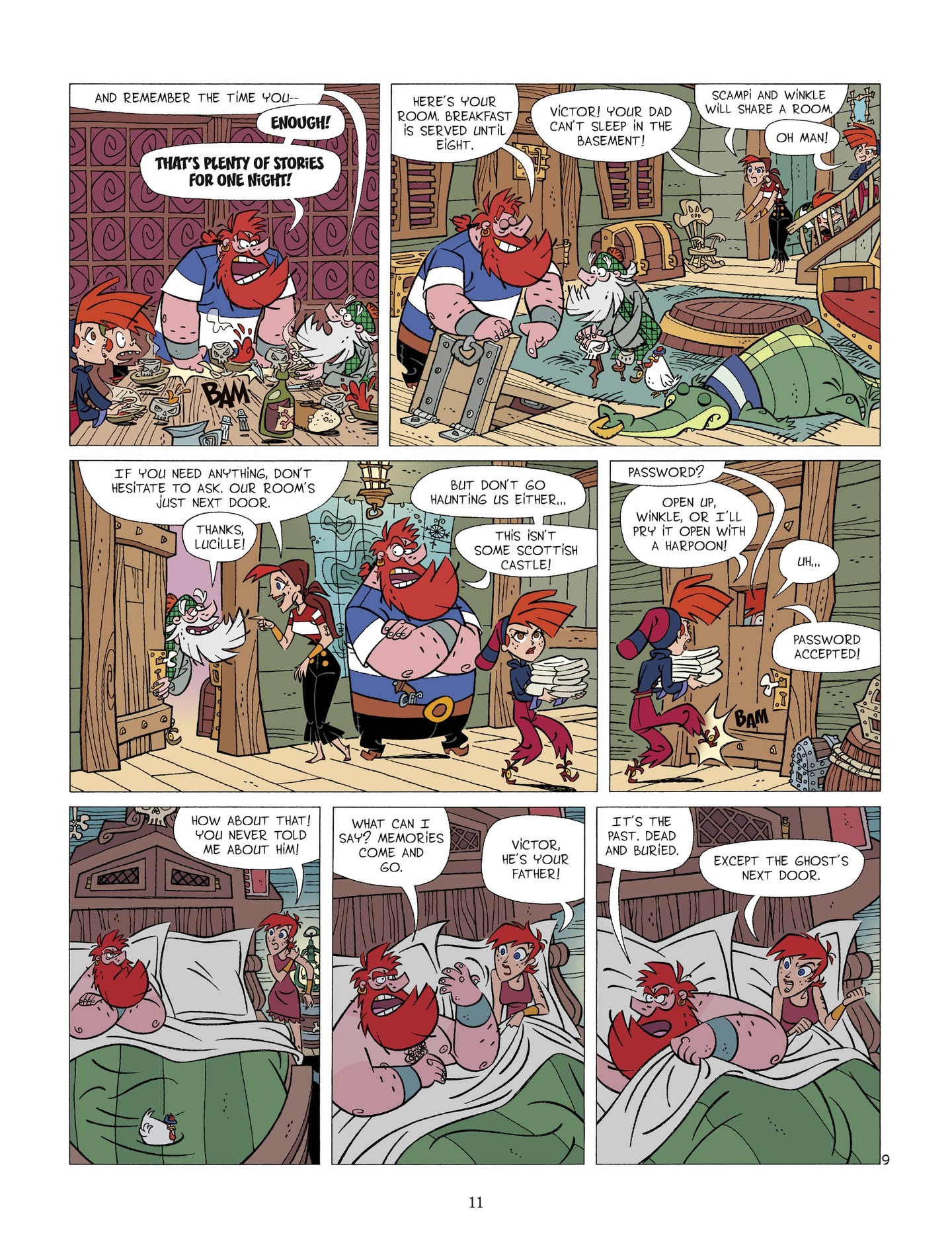 Read online Pirate Family comic -  Issue #2 - 11