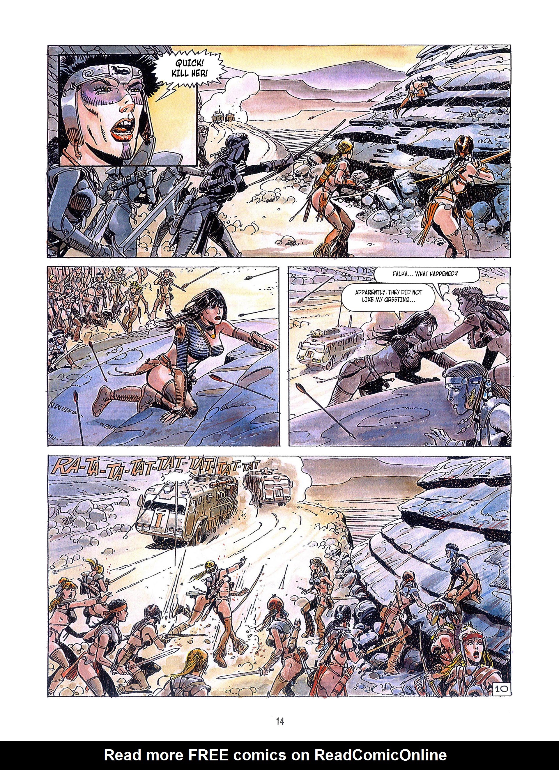 Read online Falka comic -  Issue #5 - 12