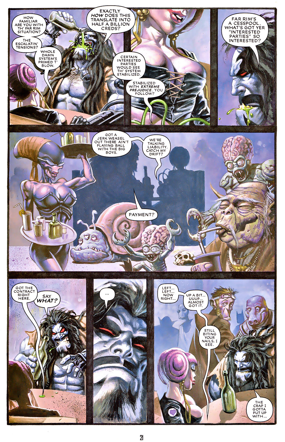 Read online Lobo: Unbound comic -  Issue #1 - 22