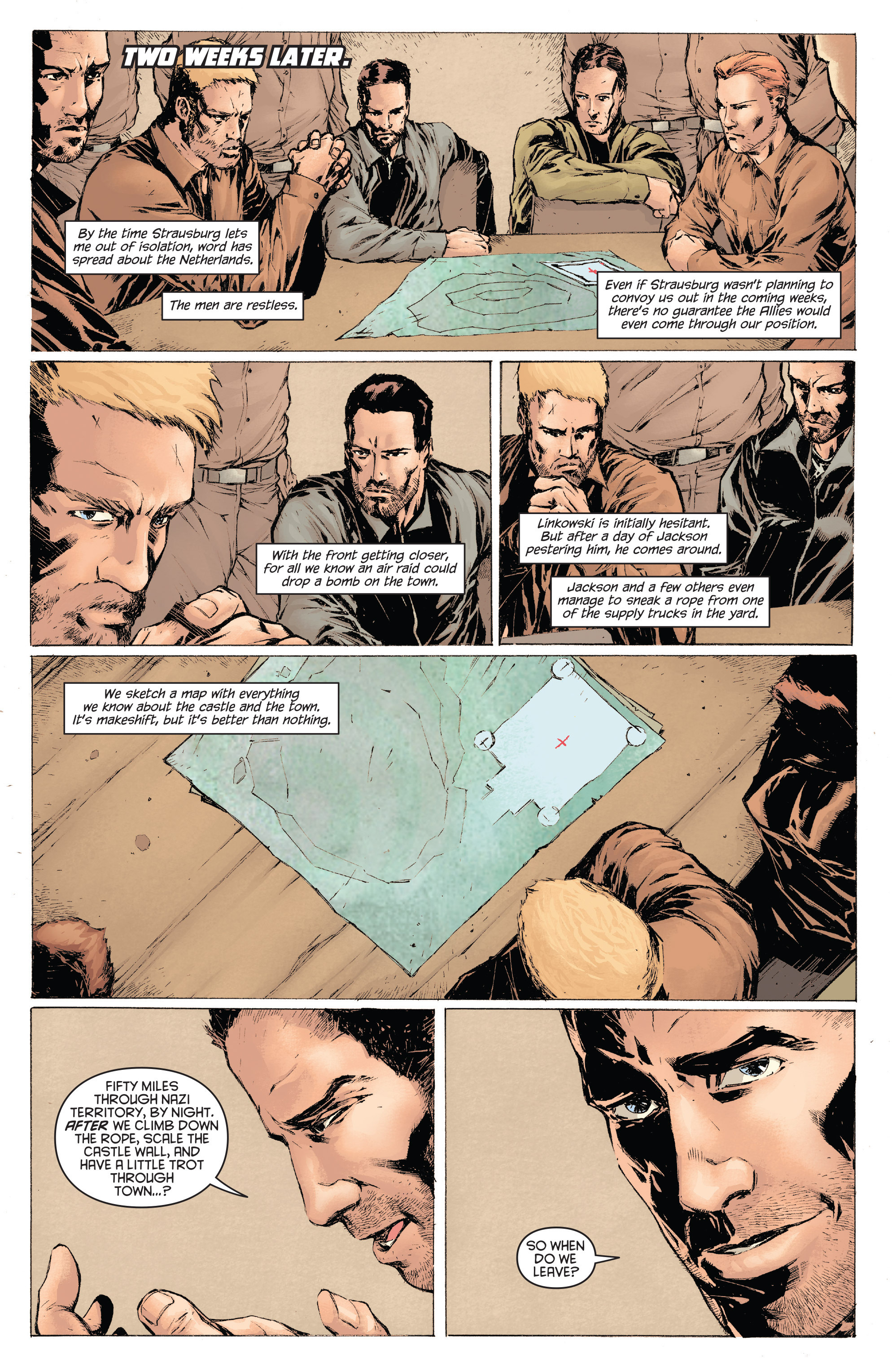 Captain America Theater Of War:  Prisoners Of Duty Full Page 21