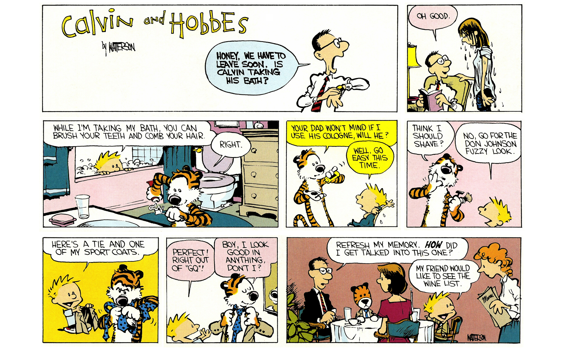 Read online Calvin and Hobbes comic -  Issue #1 - 101