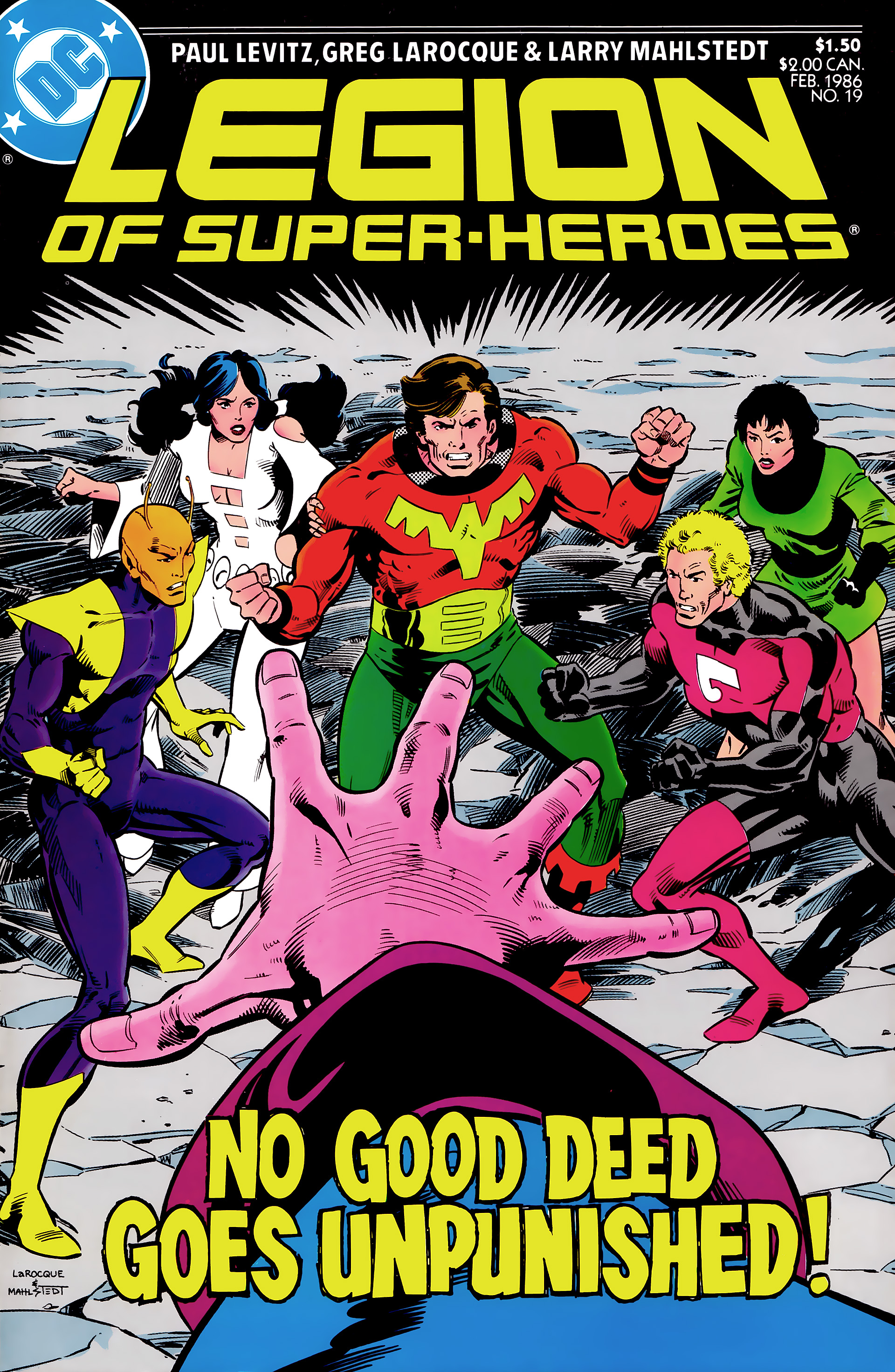 Read online Legion of Super-Heroes (1984) comic -  Issue #19 - 1