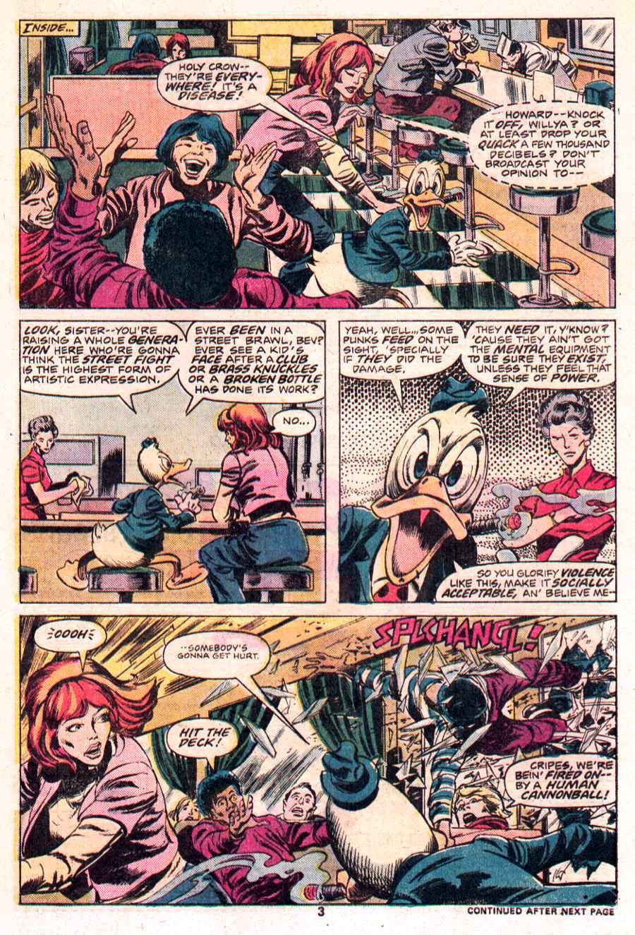 Read online Howard the Duck (1976) comic -  Issue #3 - 4