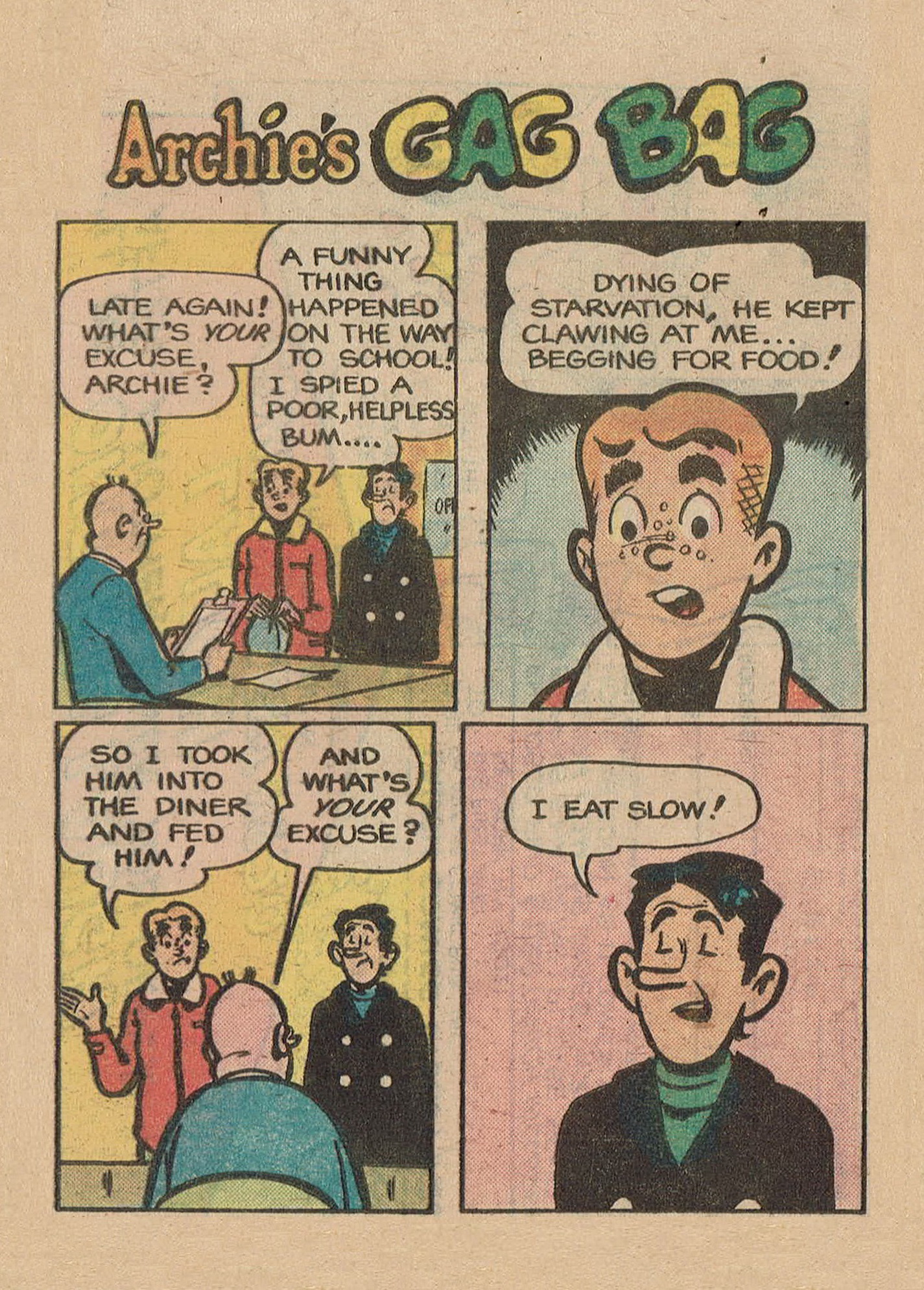 Read online Archie Digest Magazine comic -  Issue #33 - 144