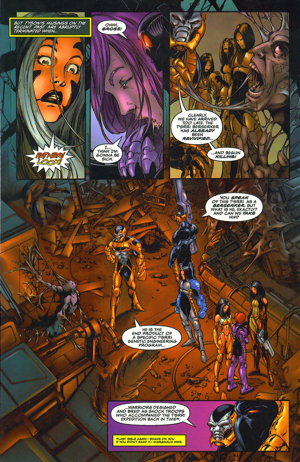 Read online Weapon Zero comic -  Issue #9 - 12