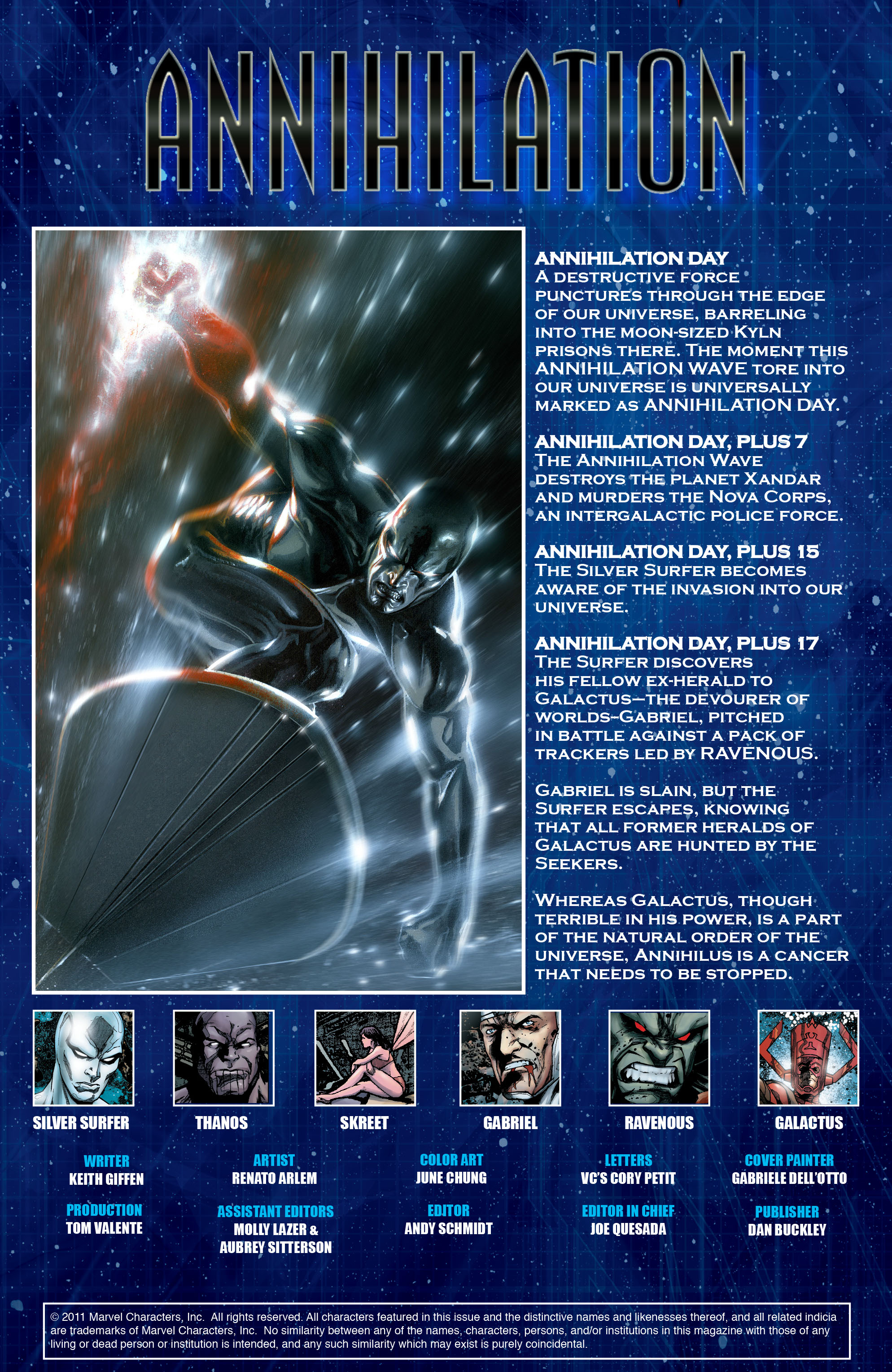 Read online Annihilation: Silver Surfer comic -  Issue #2 - 4