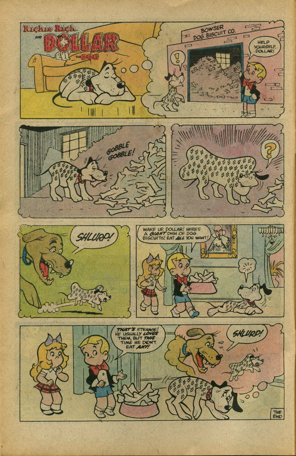 Read online Richie Rich & Dollar the Dog comic -  Issue #1 - 10