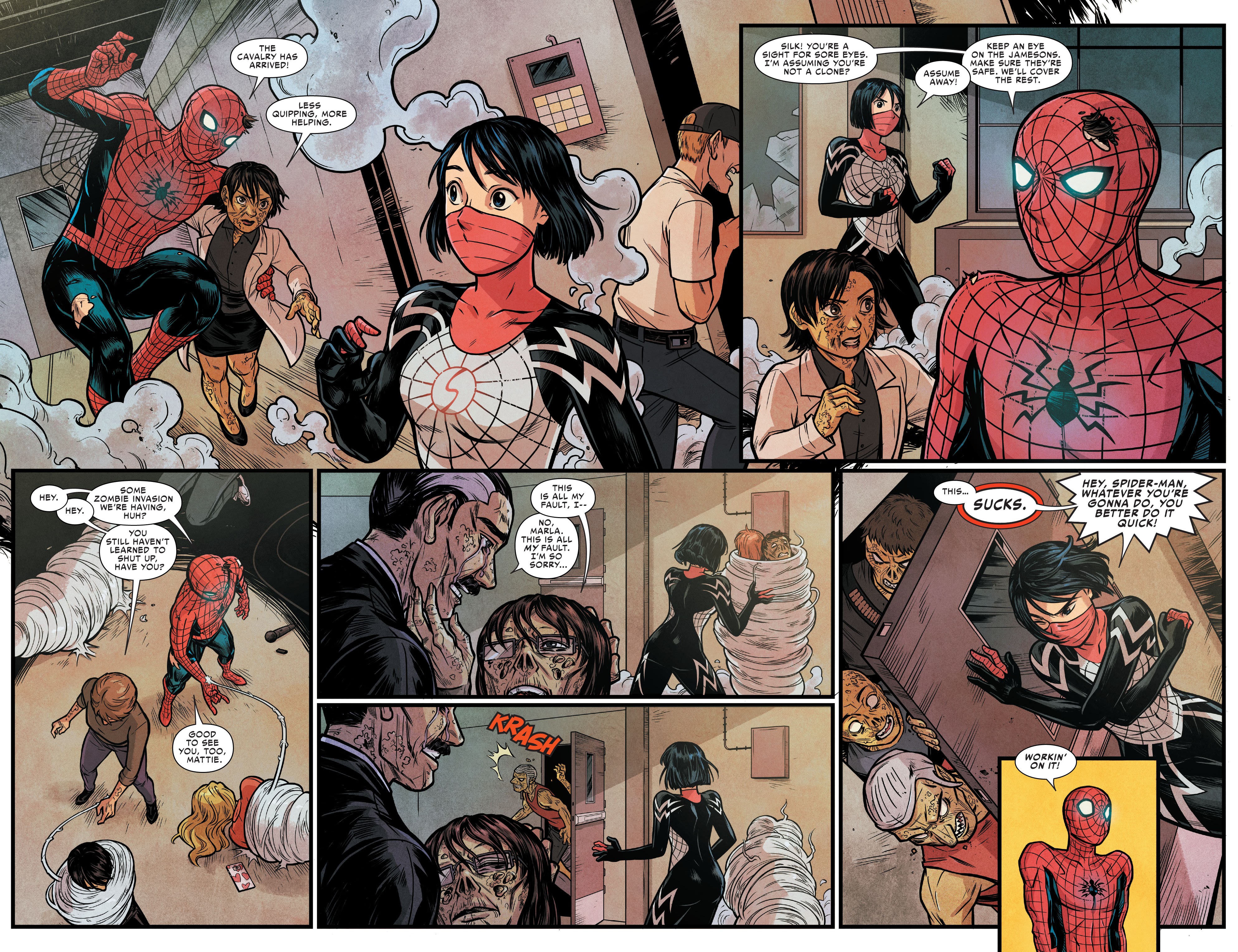 Read online Silk: Out of the Spider-Verse comic -  Issue # TPB 3 (Part 2) - 79