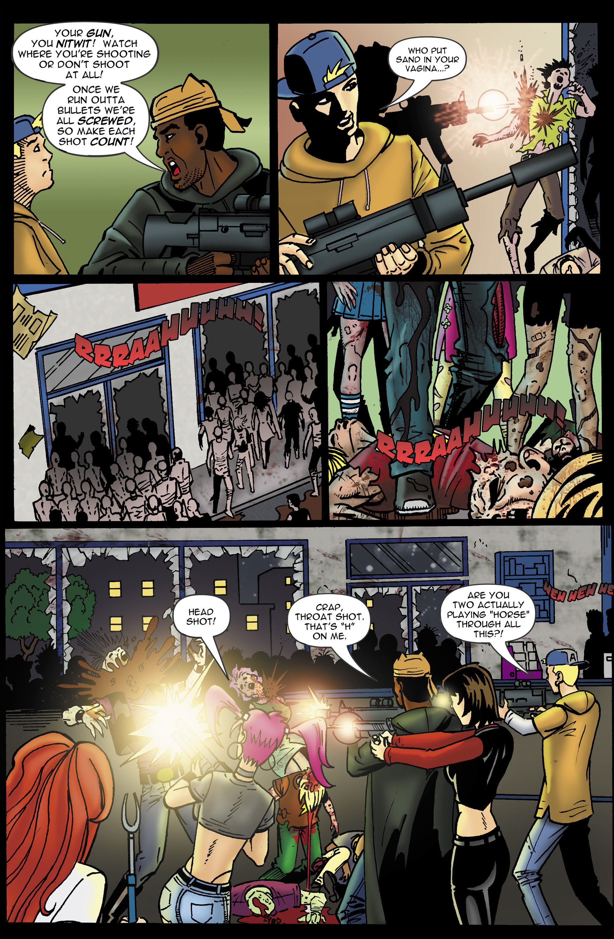 Read online Chaos Campus: Sorority Girls Vs. Zombies comic -  Issue #3 - 20