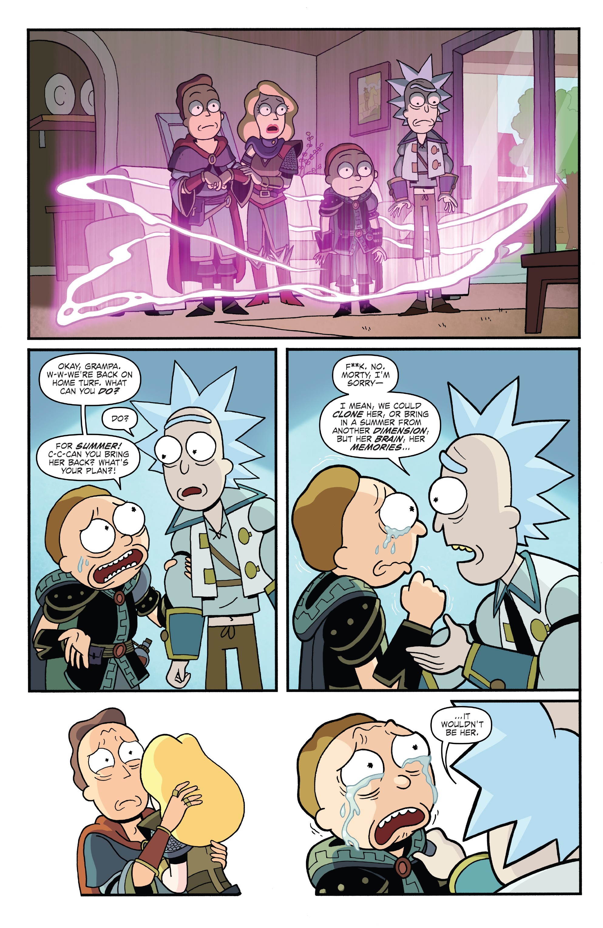 Read online Rick and Morty vs Dungeons & Dragons comic -  Issue #4 - 23