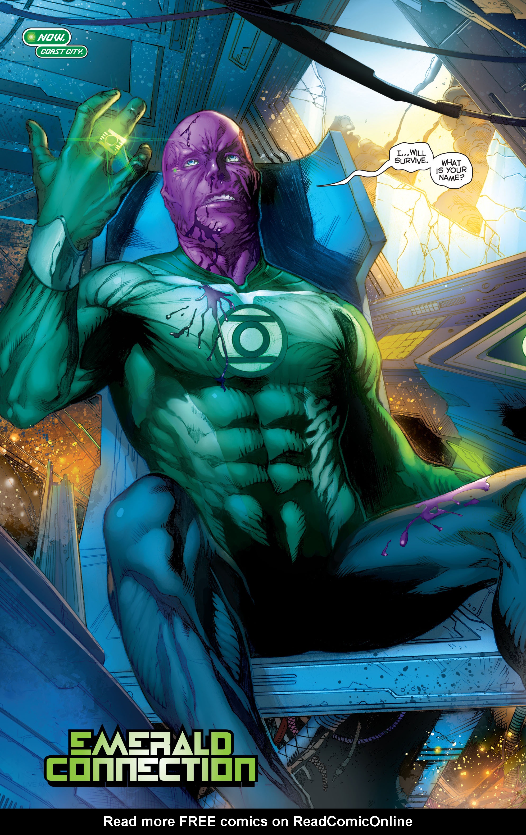 Read online Flashpoint: The World of Flashpoint Featuring Green Lantern comic -  Issue # Full - 29