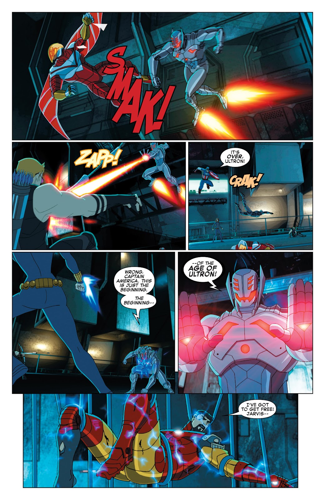Marvel Universe Avengers Assemble: Civil War issue 1 - Page 18