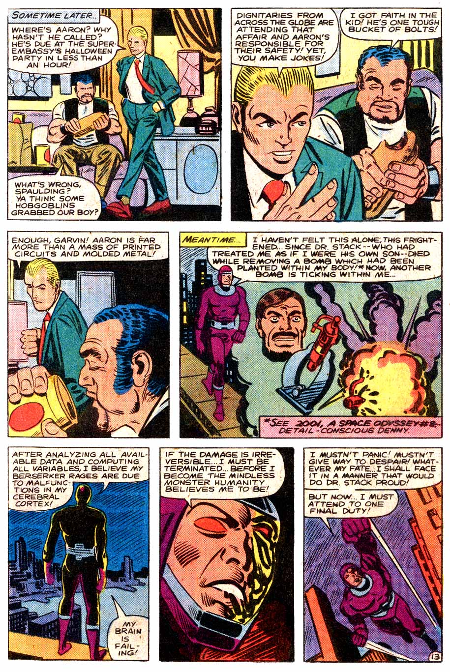 Read online Machine Man (1978) comic -  Issue #19 - 14