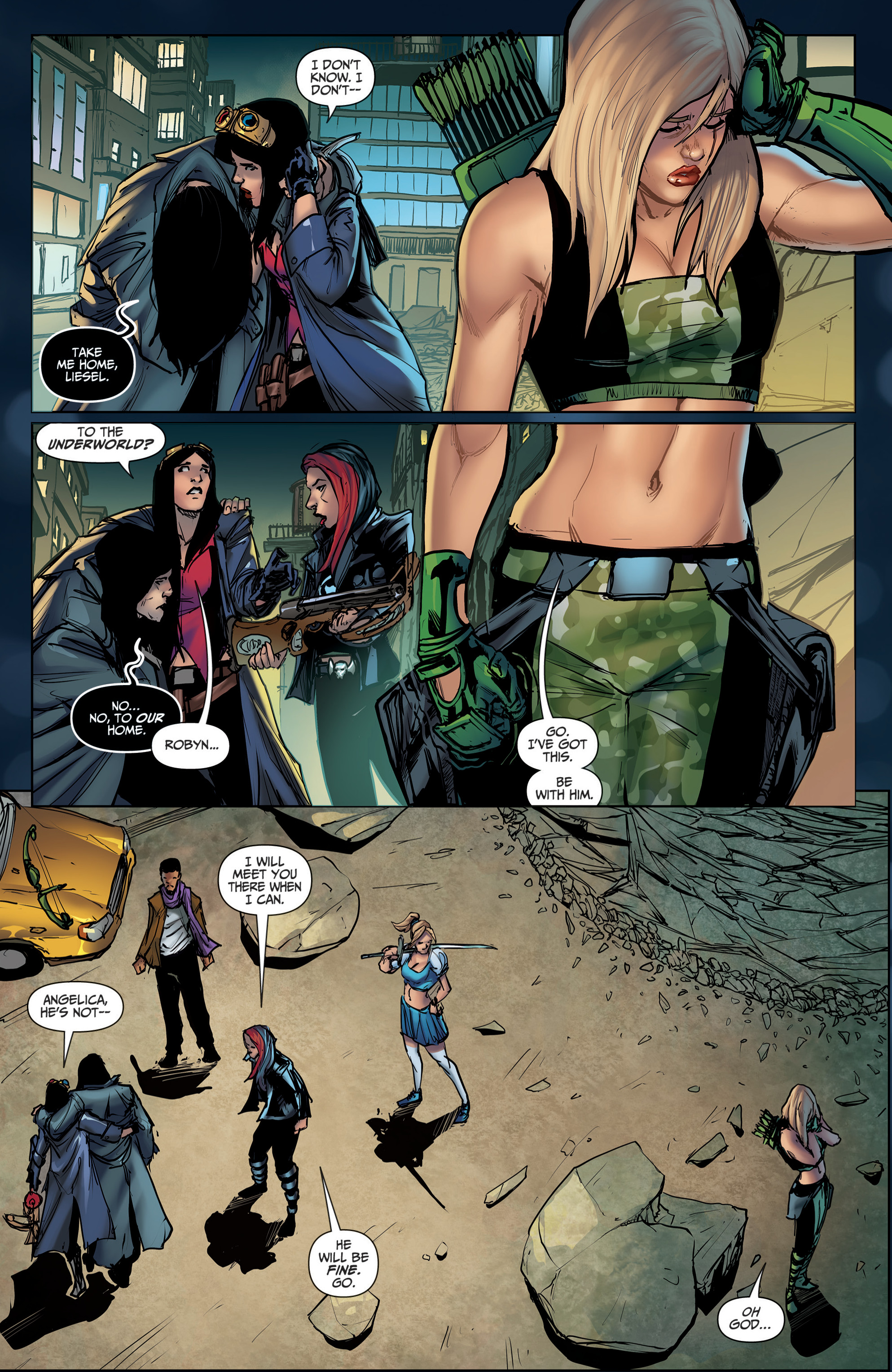 Read online Grimm Fairy Tales: Apocalypse comic -  Issue #2 - 20