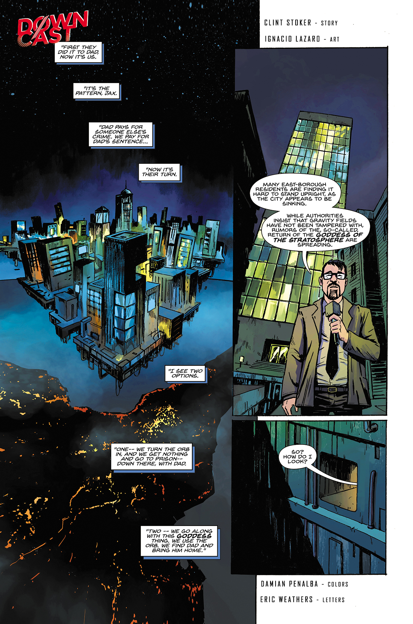 Read online Downcast comic -  Issue #2 - 2