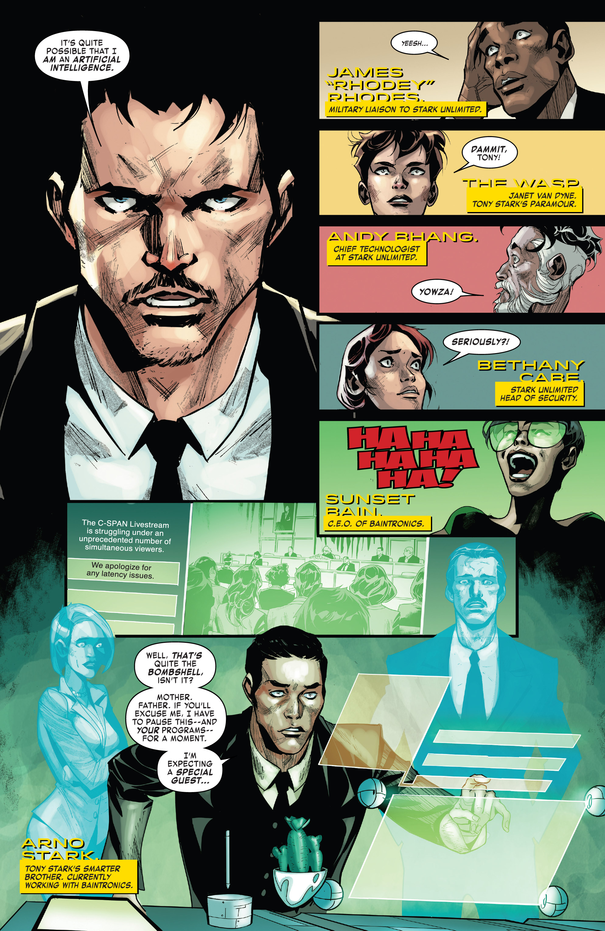 Read online Tony Stark: Iron Man comic -  Issue #15 - 5