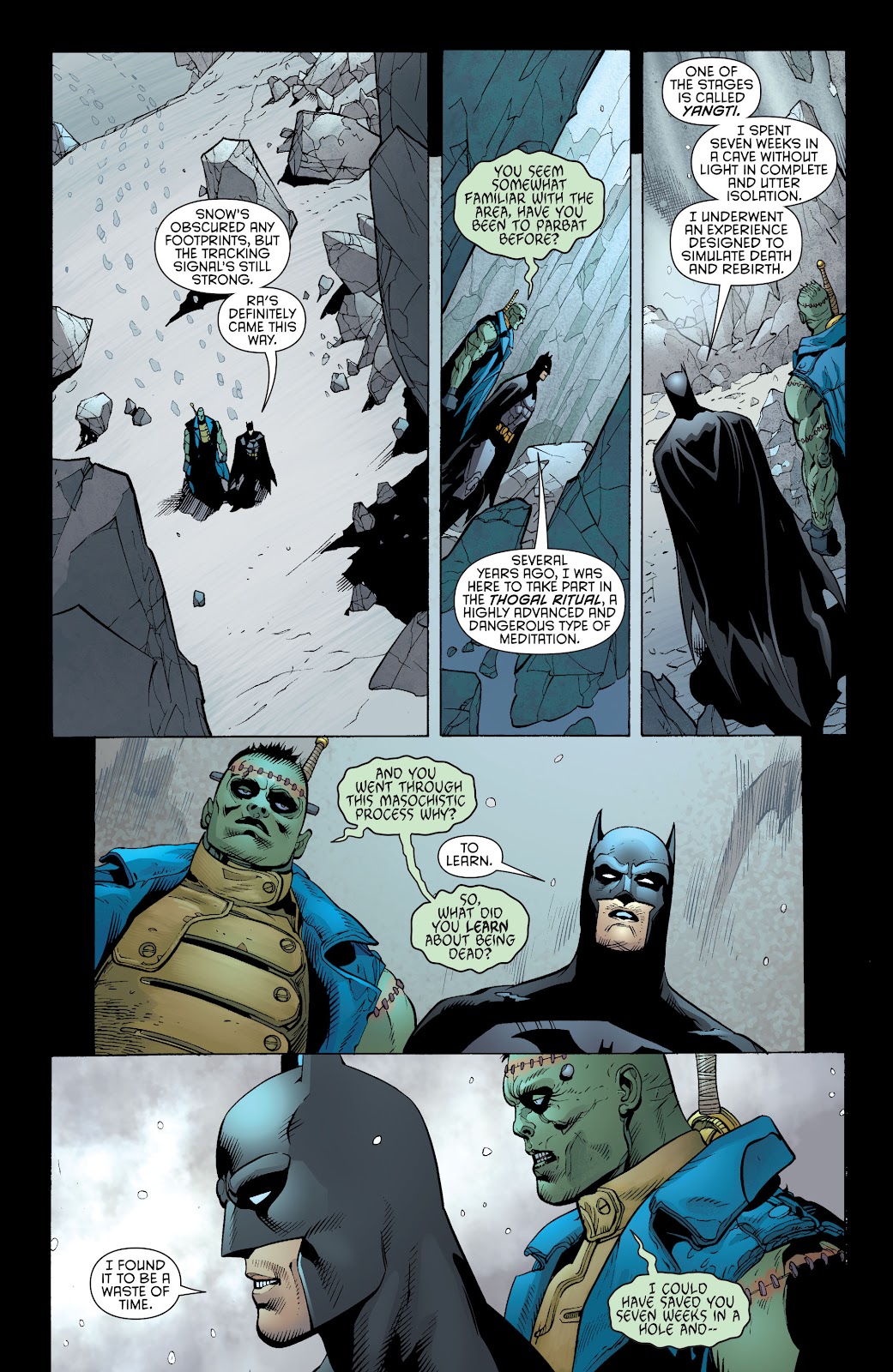 Batman and Robin (2011) issue 31 - Batman and Frankenstein - Page 14