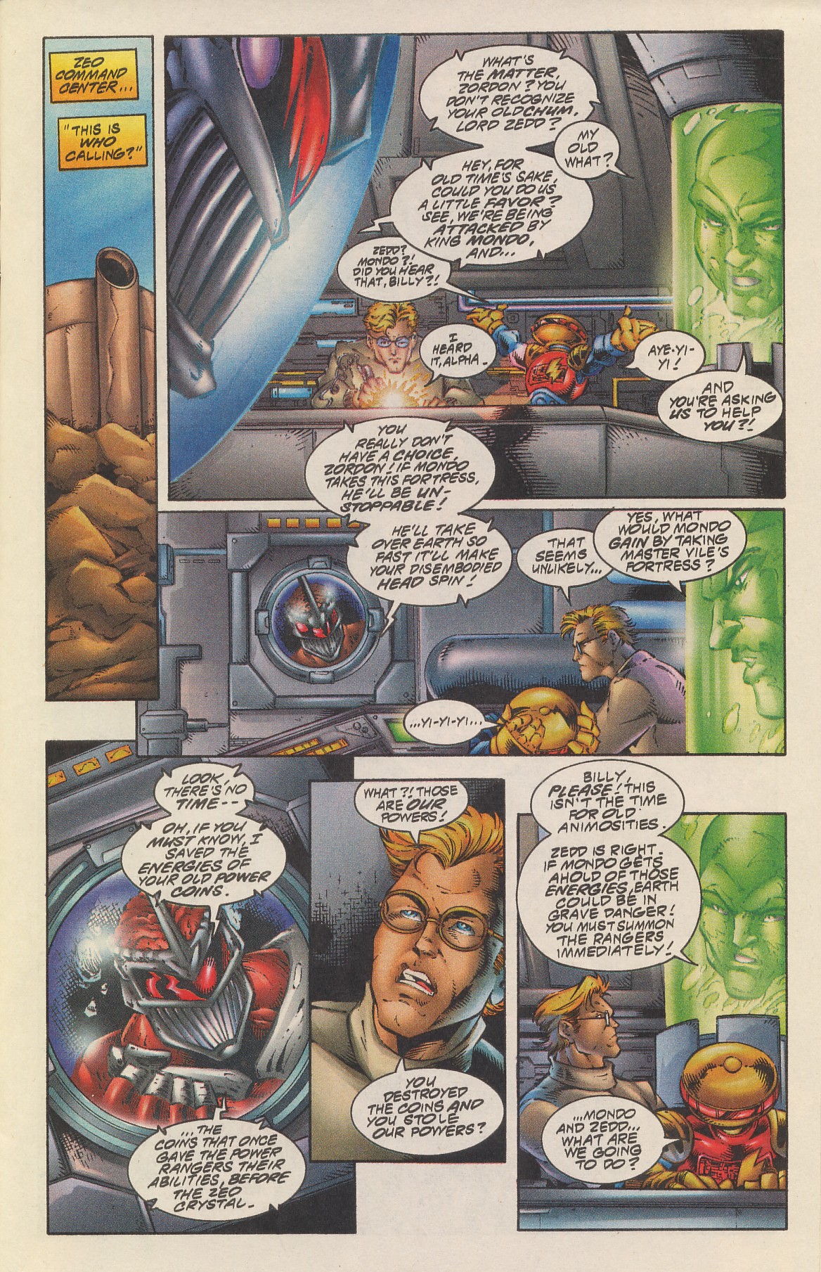 Read online Power Rangers Zeo comic -  Issue # Full - 11