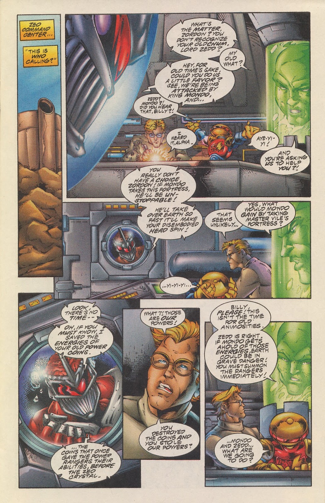 Power Rangers Zeo issue Full - Page 11