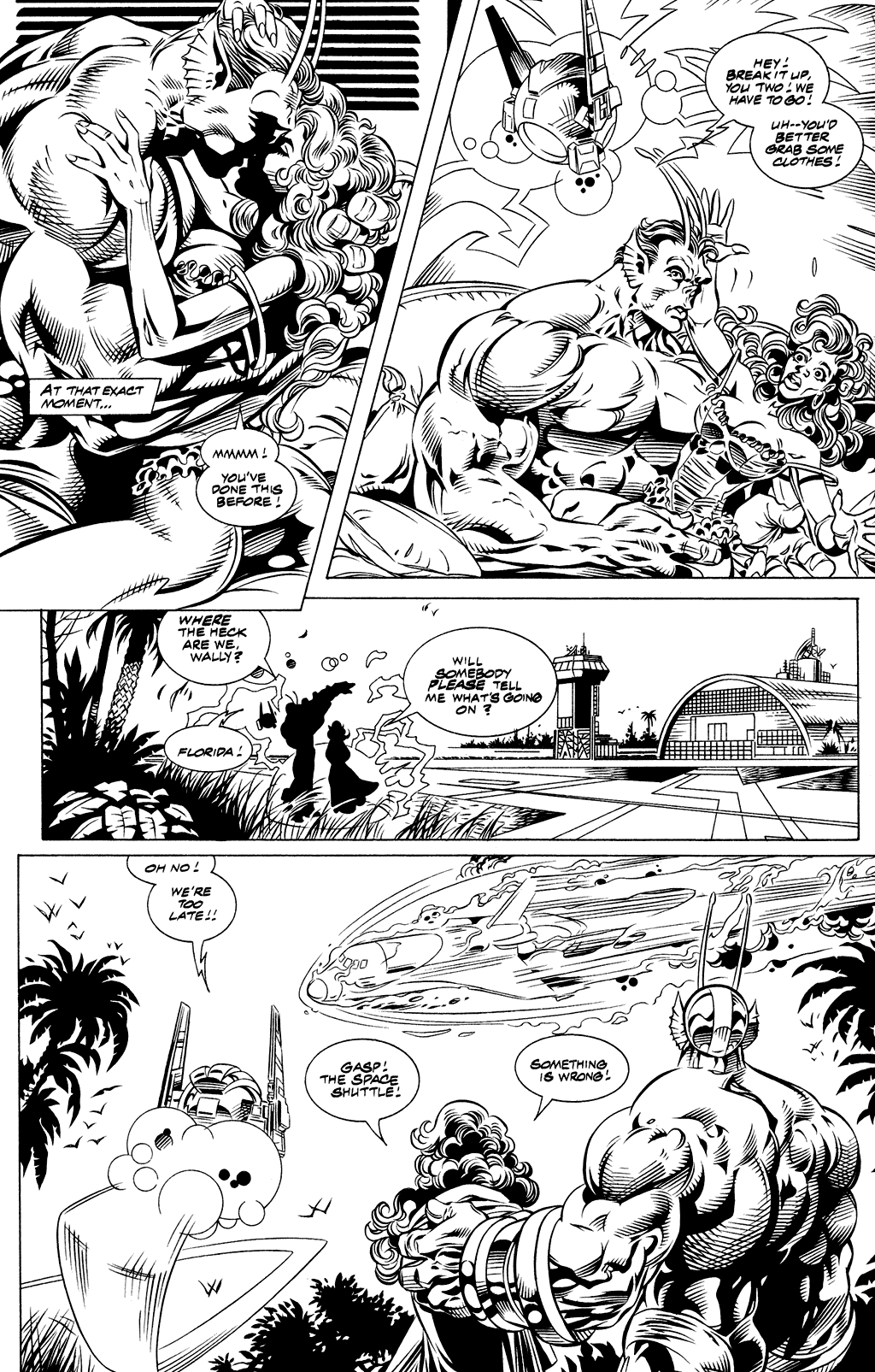 Read online Vanguard: Strange Visitors comic -  Issue #1 - 20