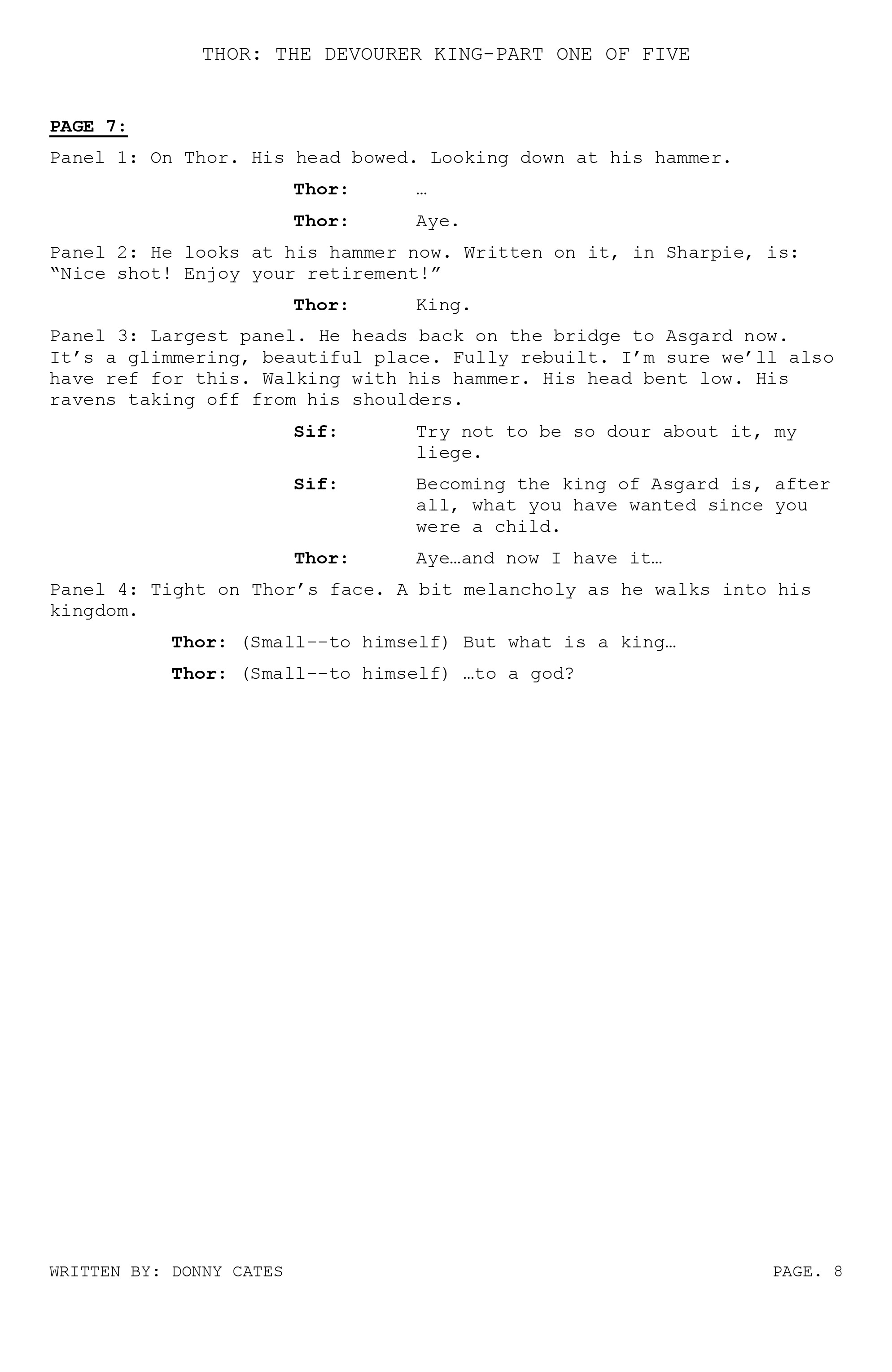 Read online Thor (2020) comic -  Issue # _Director's Cut (Part 1) - 63