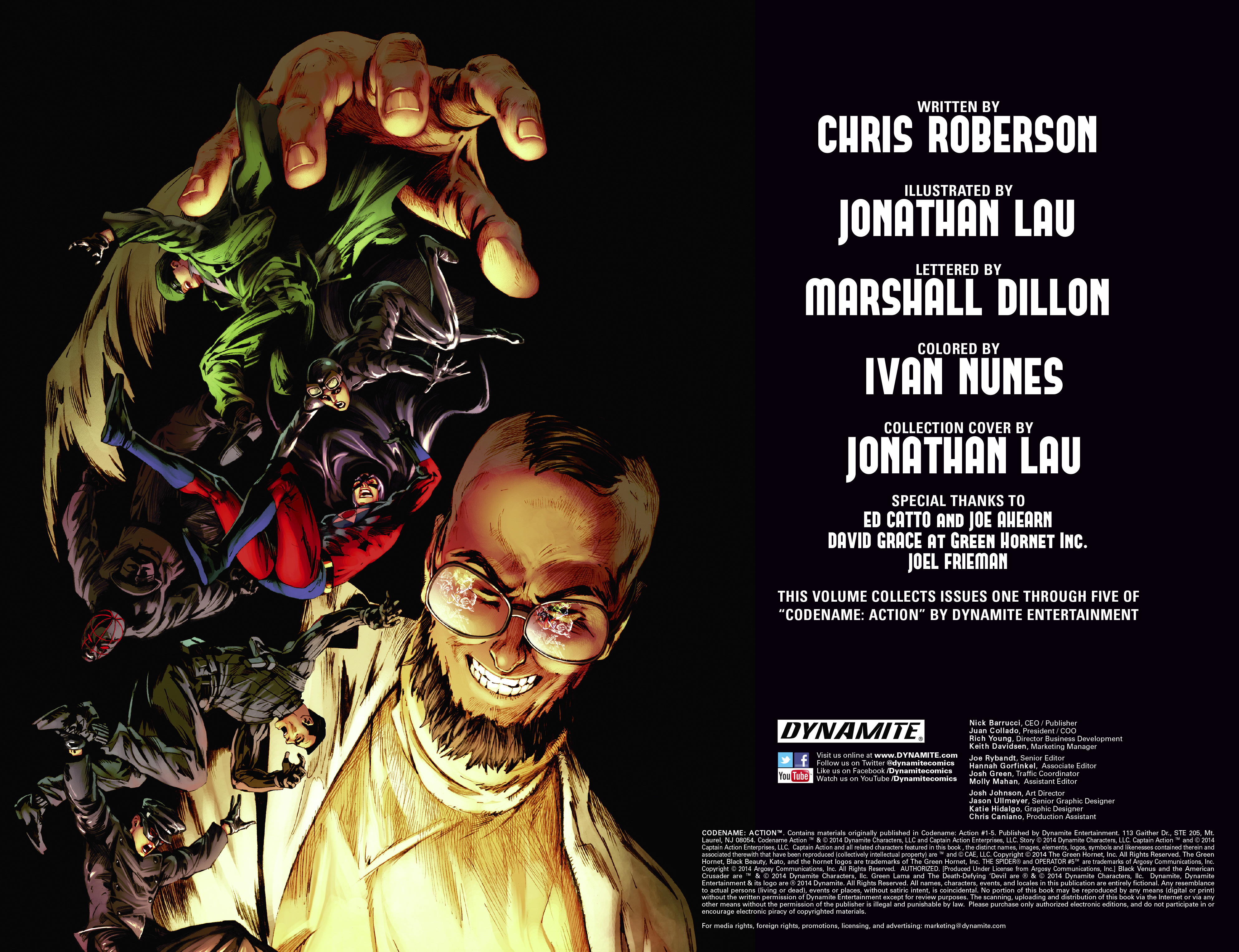 Read online Codename: Action comic -  Issue # _TPB - 3