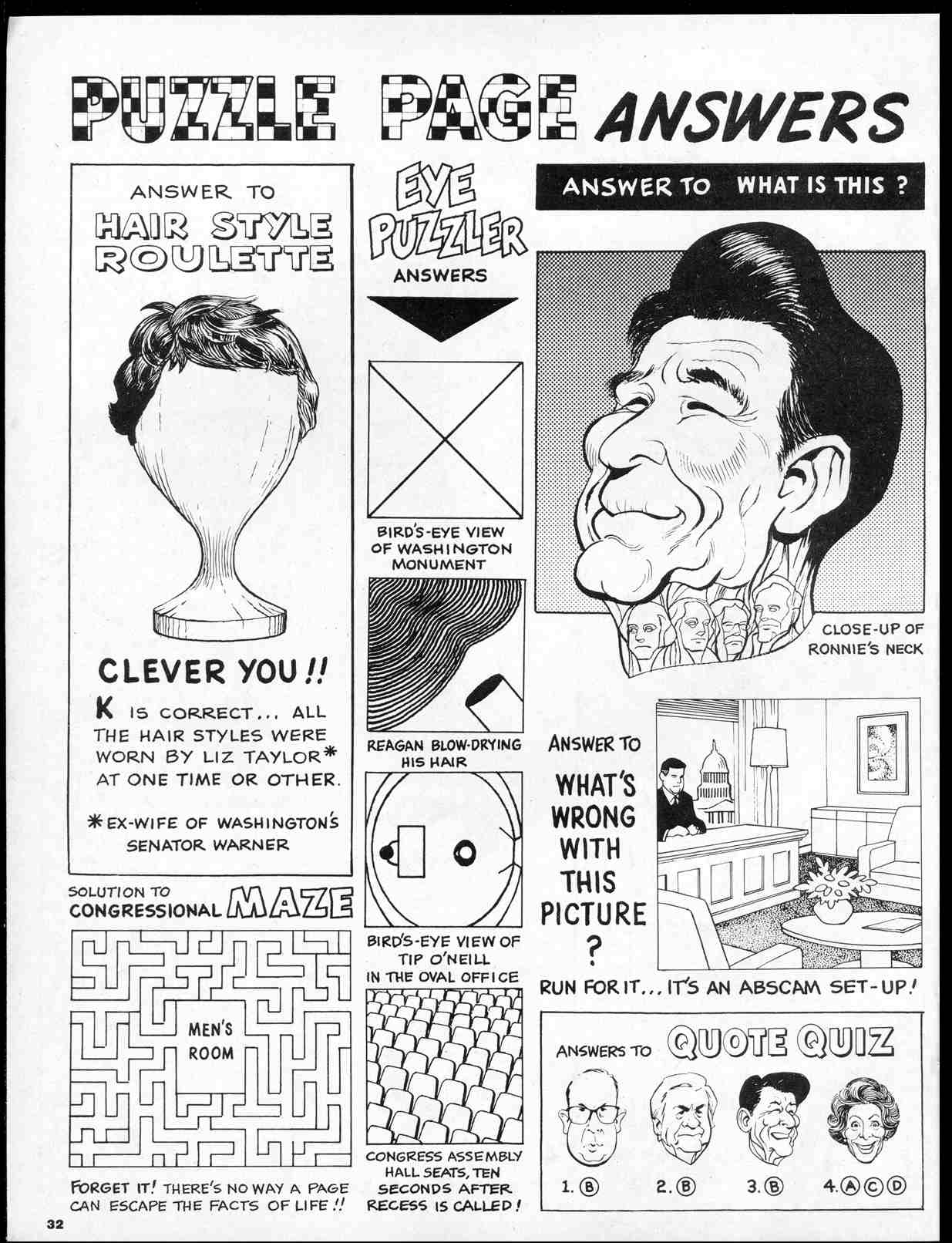 Read online MAD comic -  Issue #262 - 34