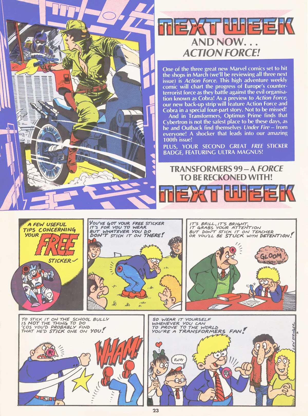 Read online The Transformers (UK) comic -  Issue #98 - 16