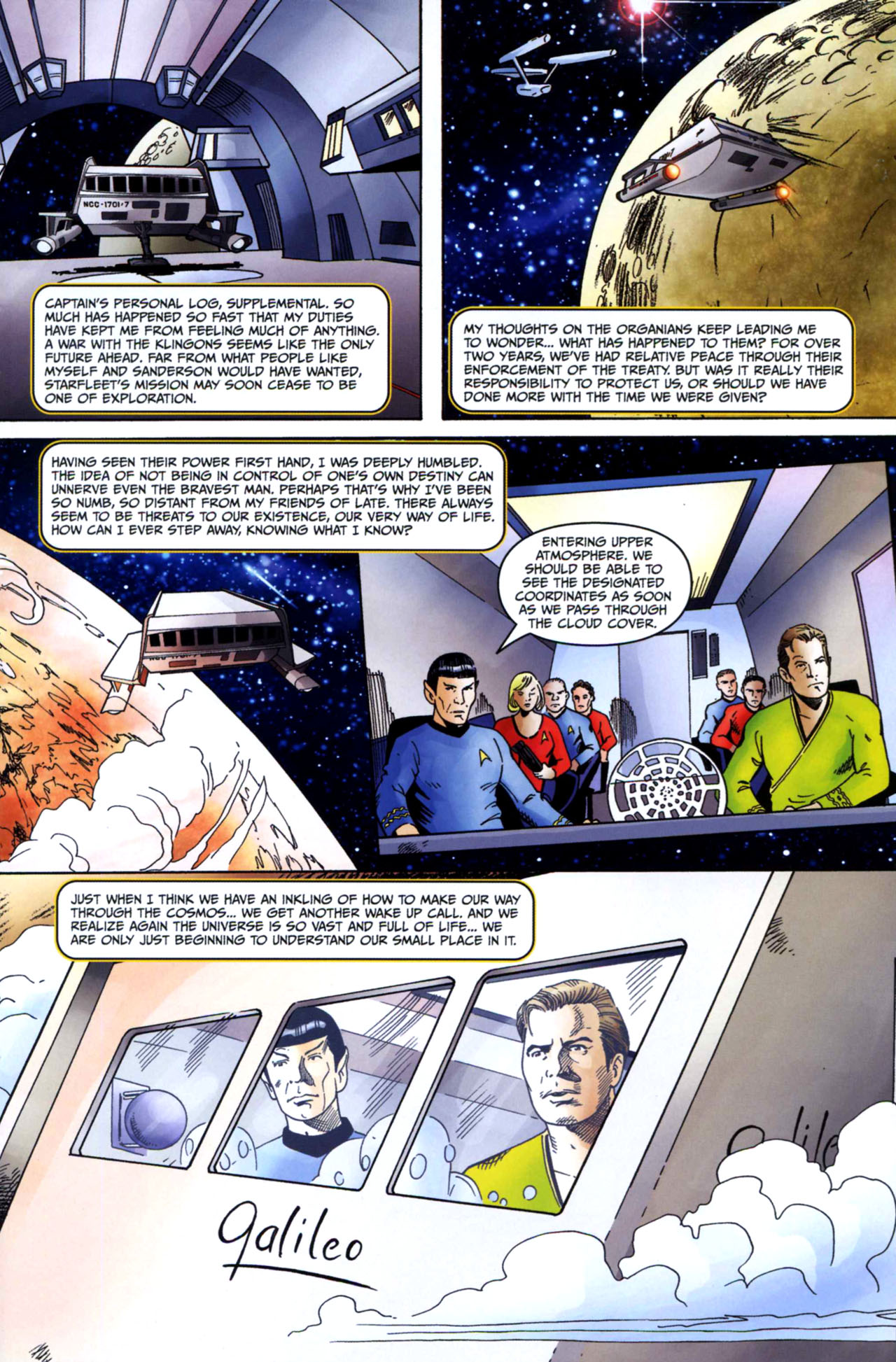 Read online Star Trek Year Four: The Enterprise Experiment comic -  Issue #3 - 23